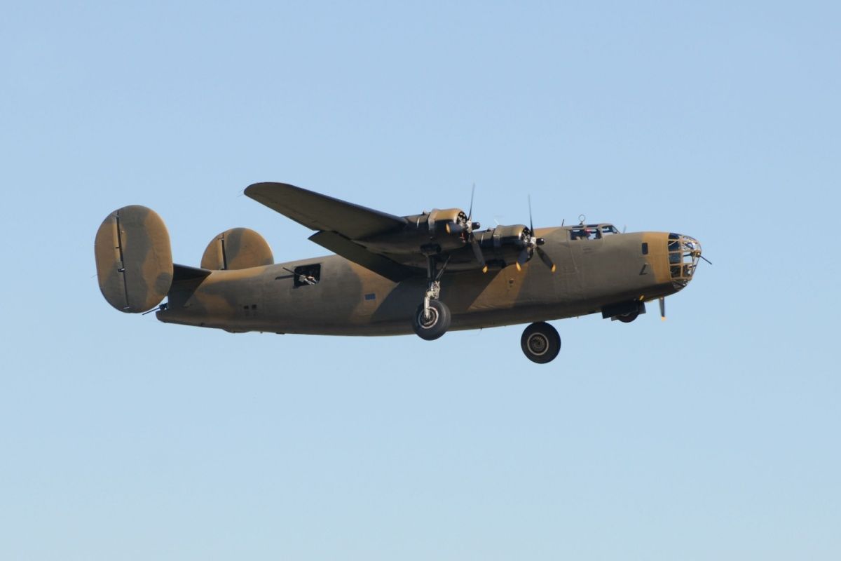 B-24 Liberator in flight