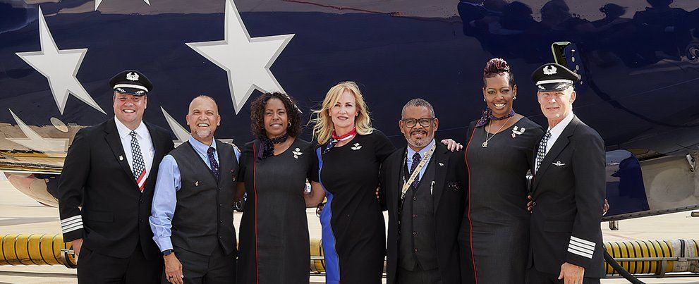 Southwest Airlines crew