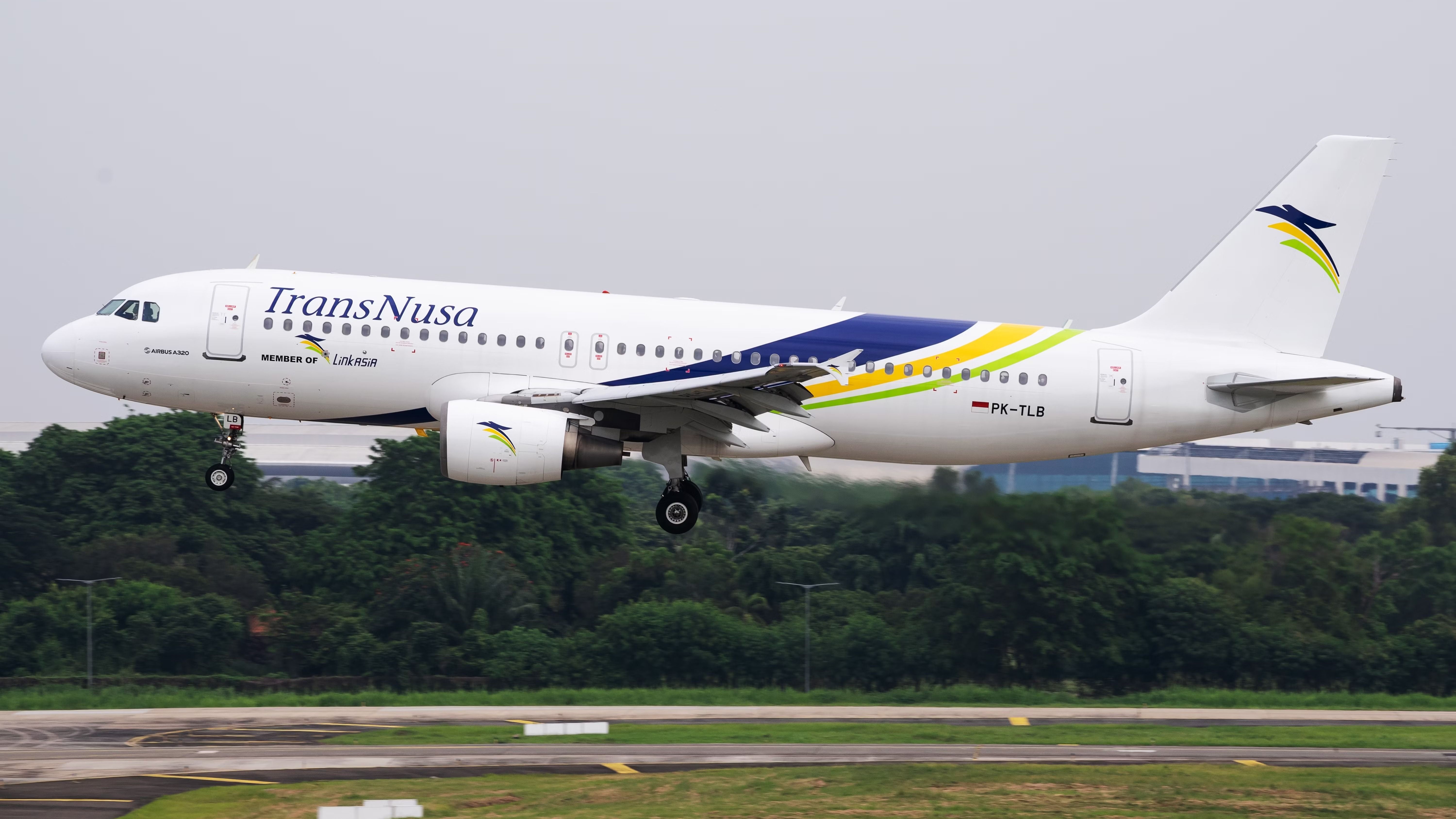 TransNusa 在马来西亚梳邦机场推出空客 A320