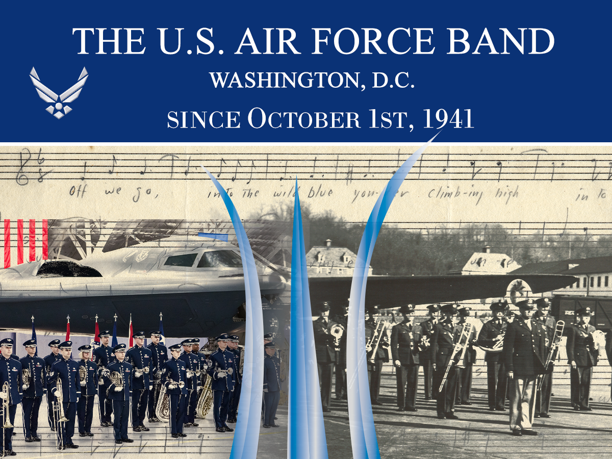 US Air Force band old and new