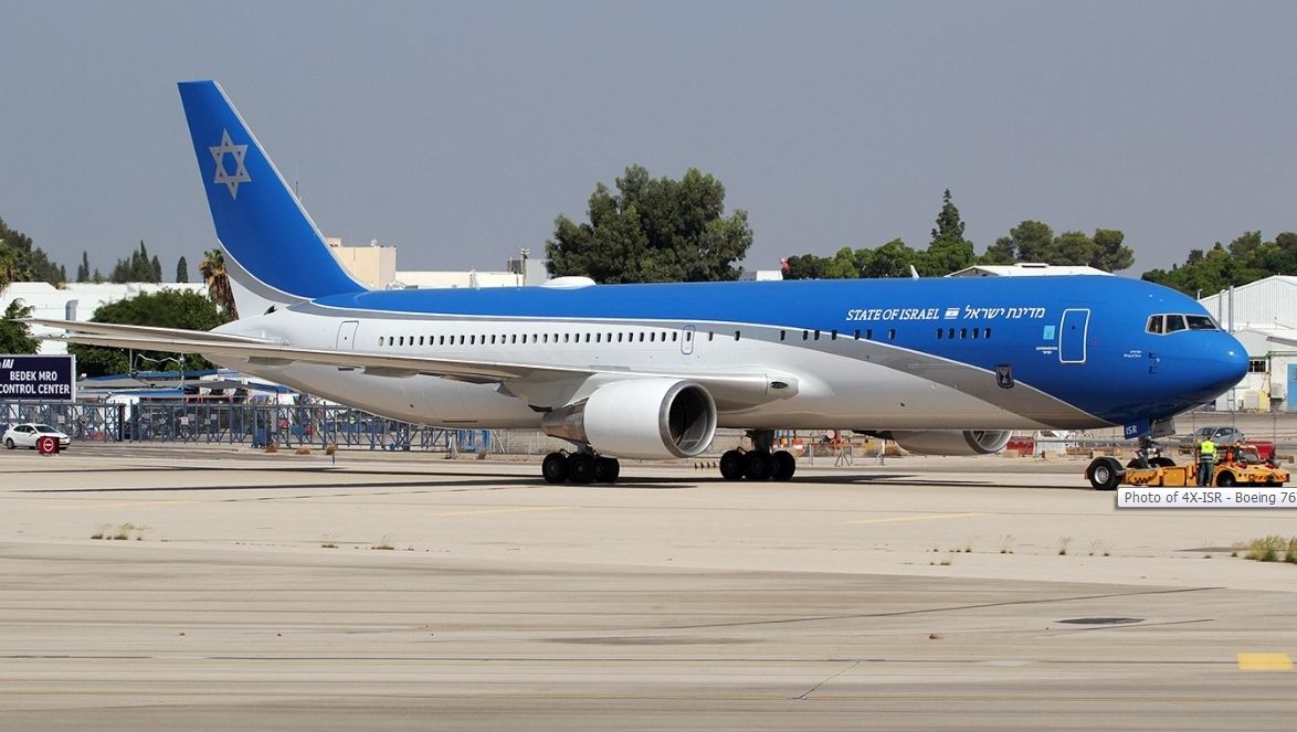 Wing Of Zion 1st Official Flight: Israel’s New Boeing 767 “Air Force ...