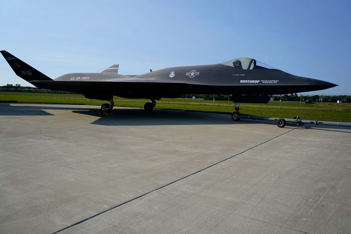 YF-23A at the National Museum of the United States Air Force (jpg)