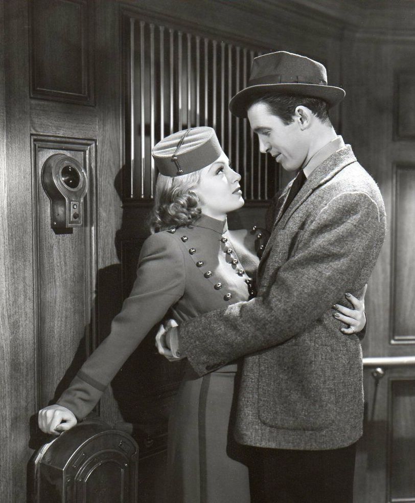 Lana Turner and Jimmy Stewart in Ziegfield Girl