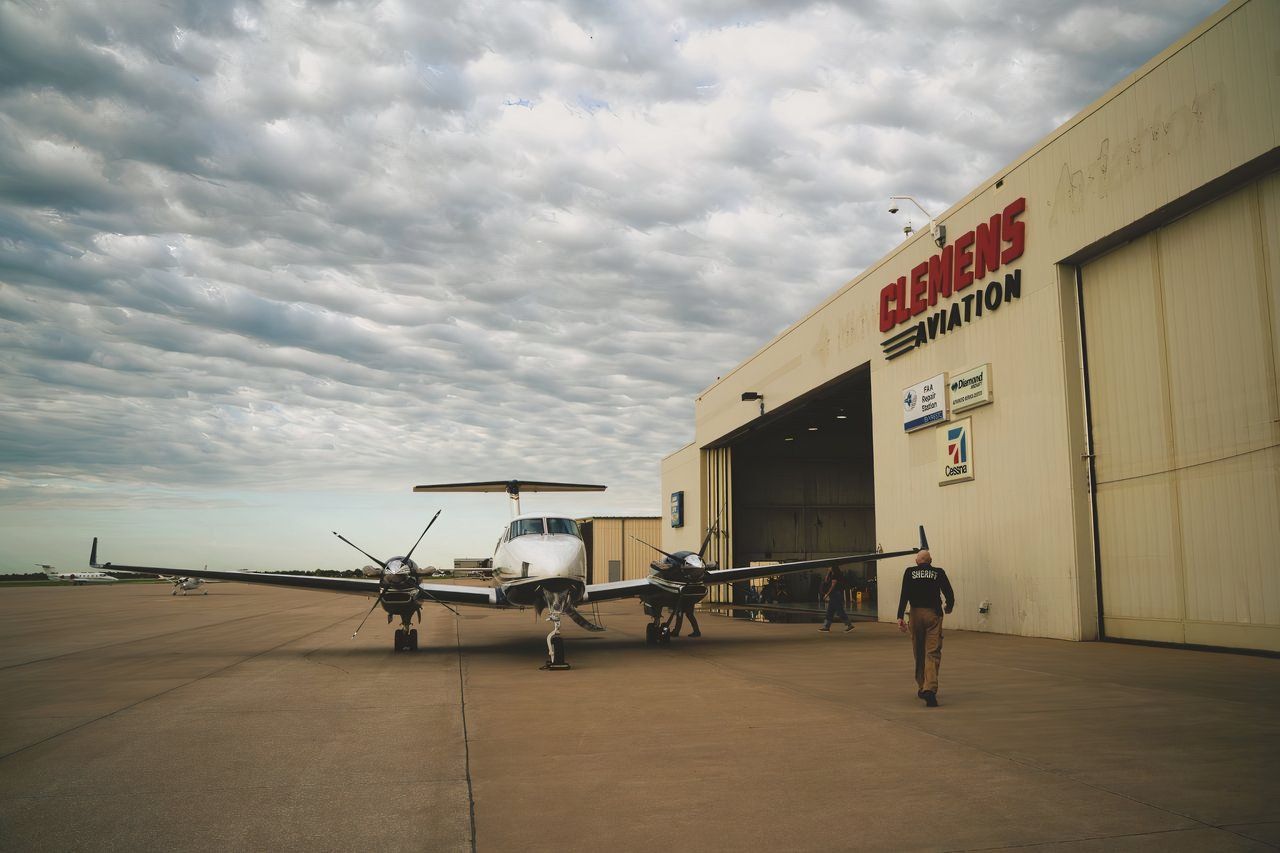 A Beechcraft King Air 350 Transports Two Bear Cubs To The Sedgwick County Zoo In Wichita