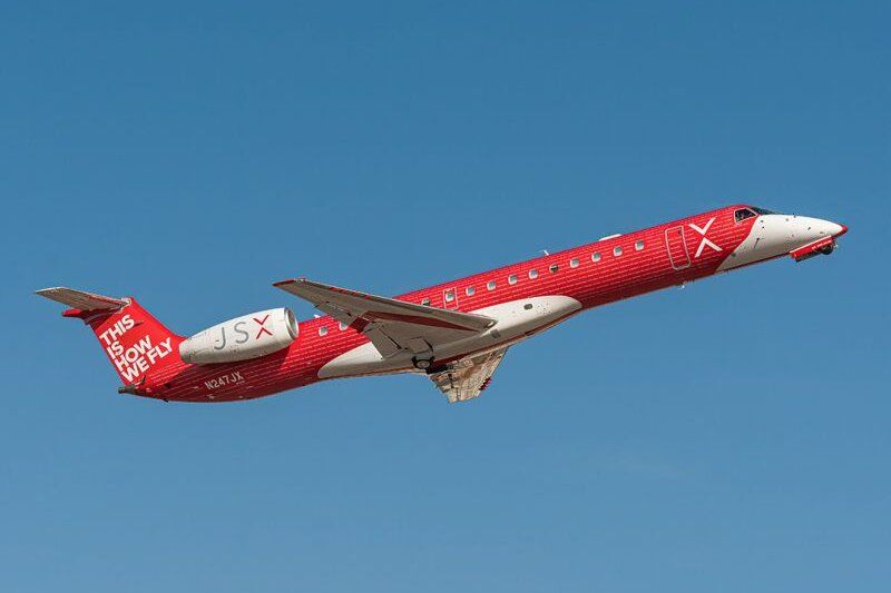 JSX celebrates crewmembers with new livery