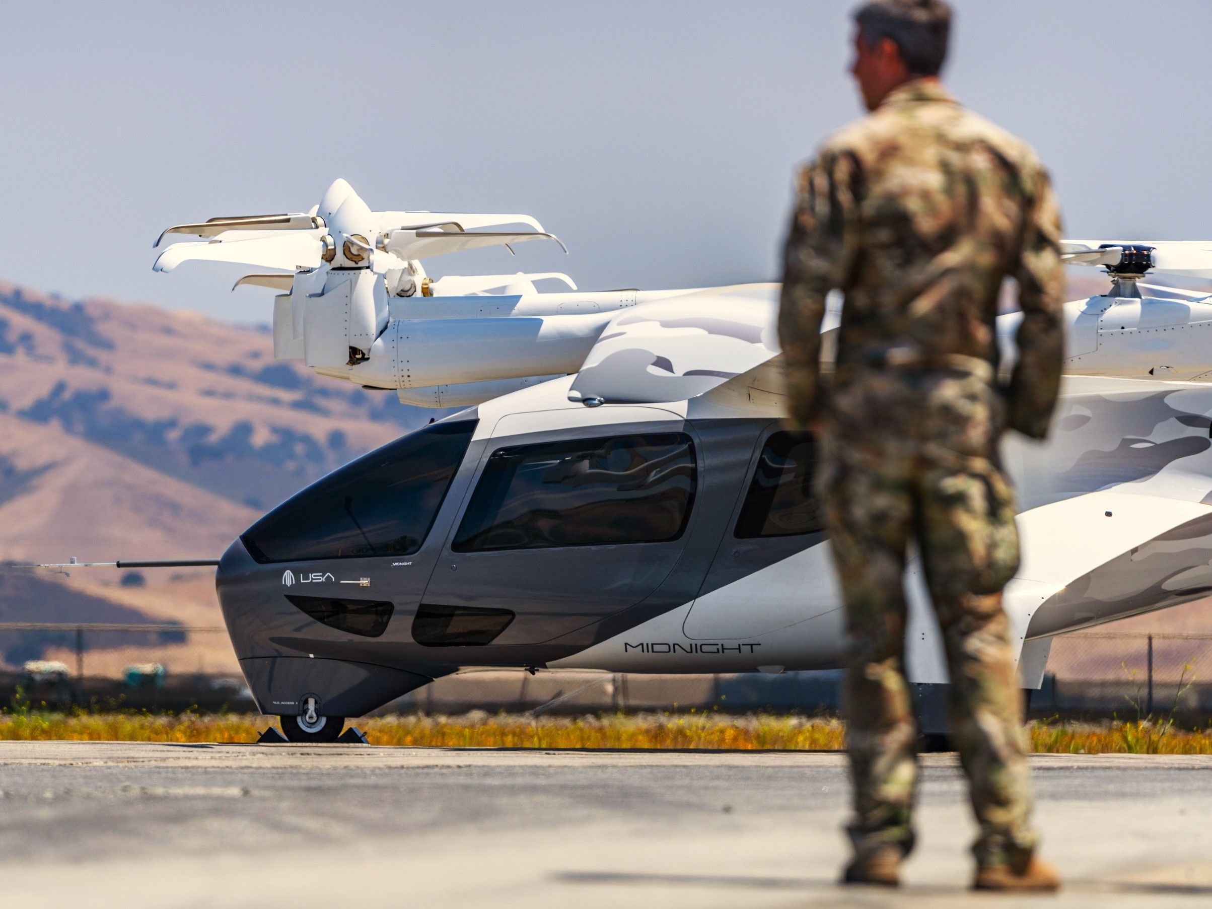 US Air Force Takes Delivery Of Archer's Midnight eVTOL