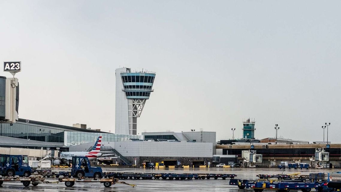 Philadelphia International Airport tower.