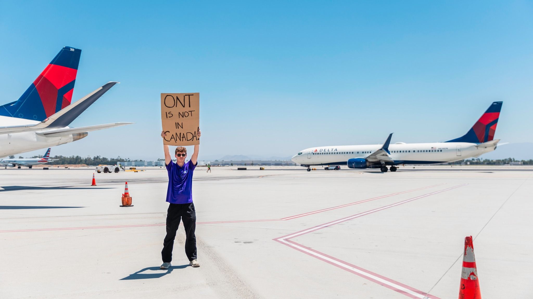 Ontario International Airport in California.