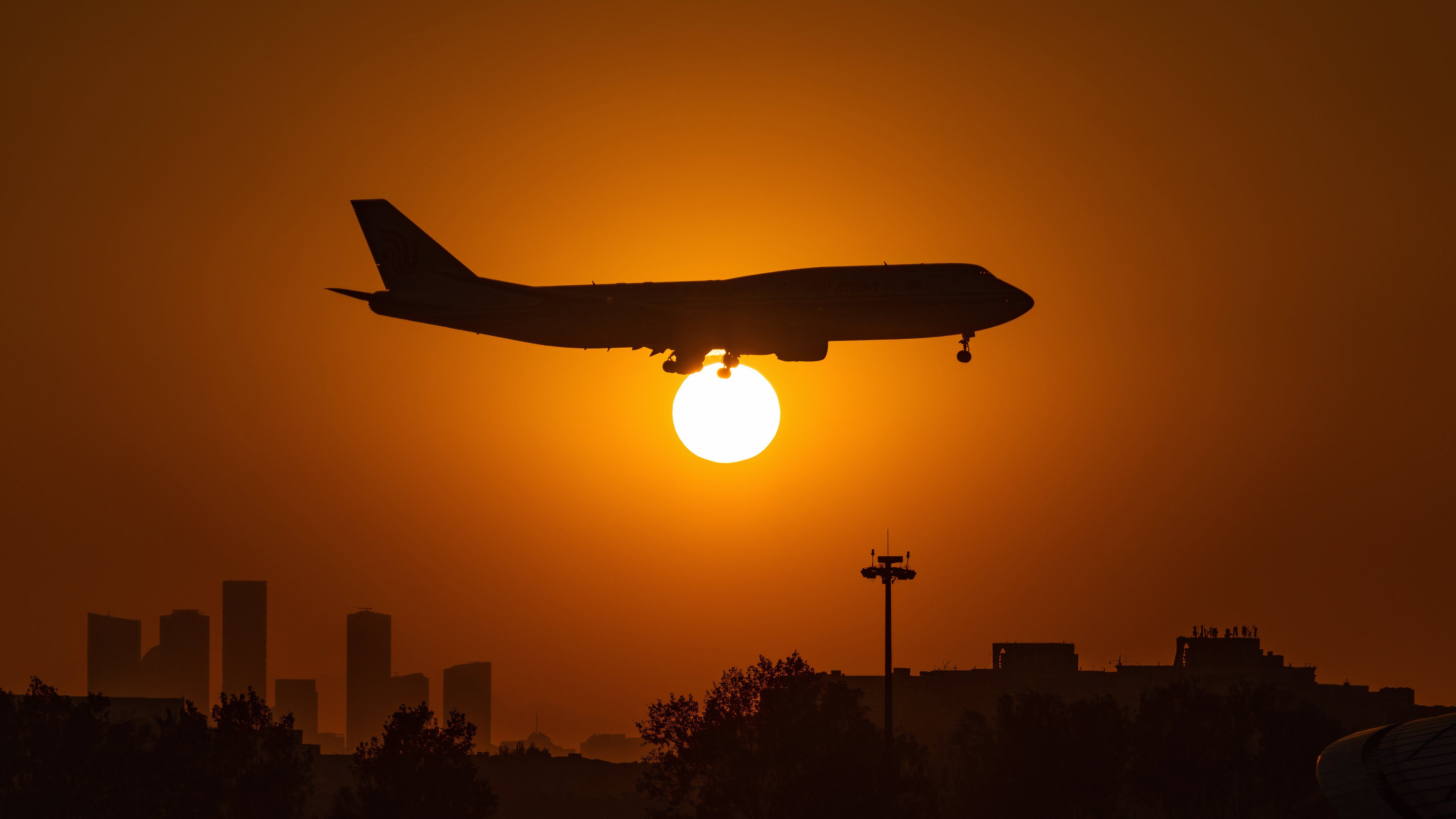 747 final approach