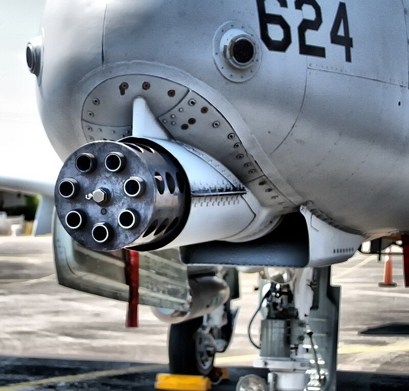 A-10 30 mm GAU-8 Avenger cannon