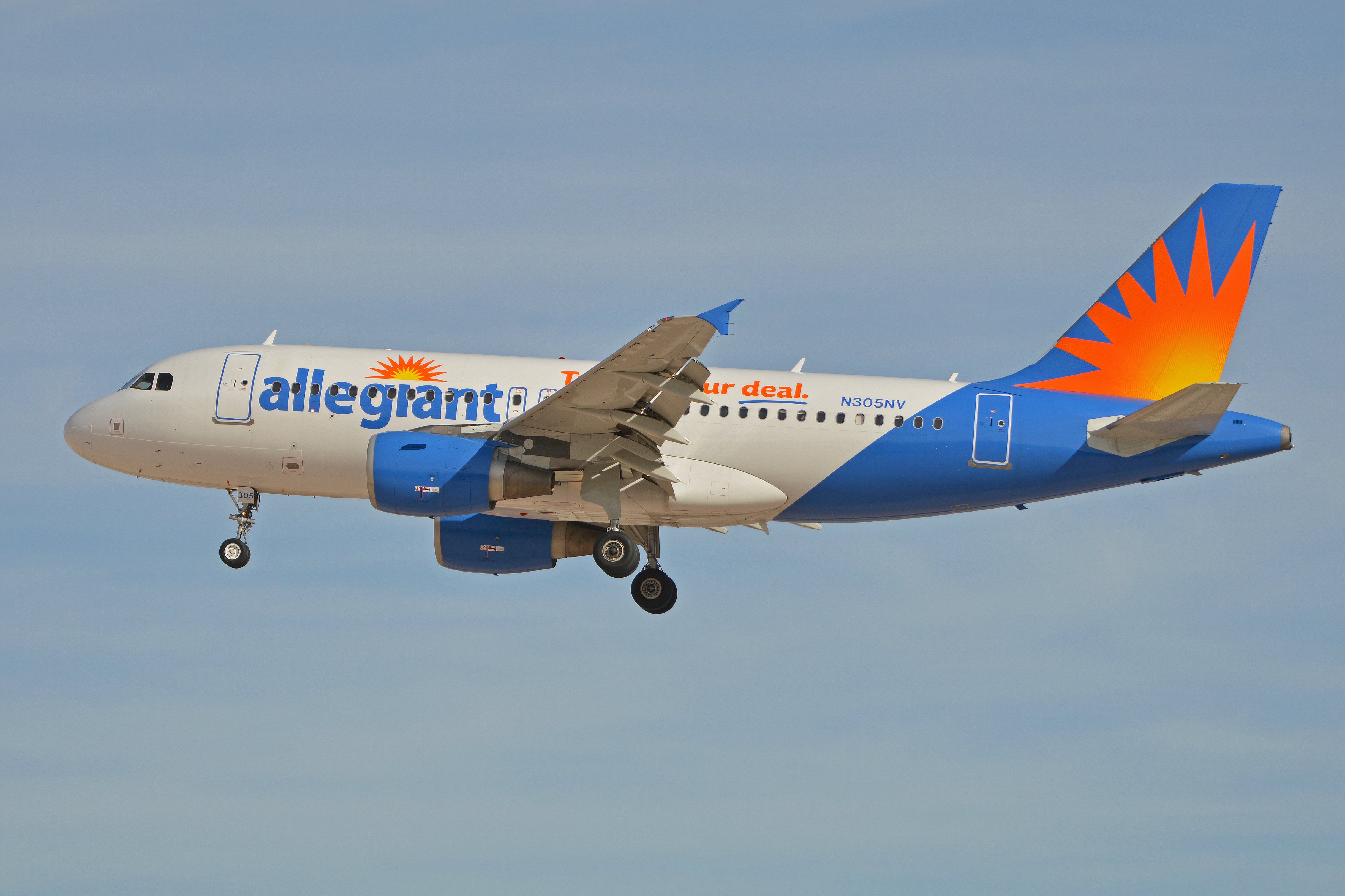 Airbus A319-100 Allegiant Air