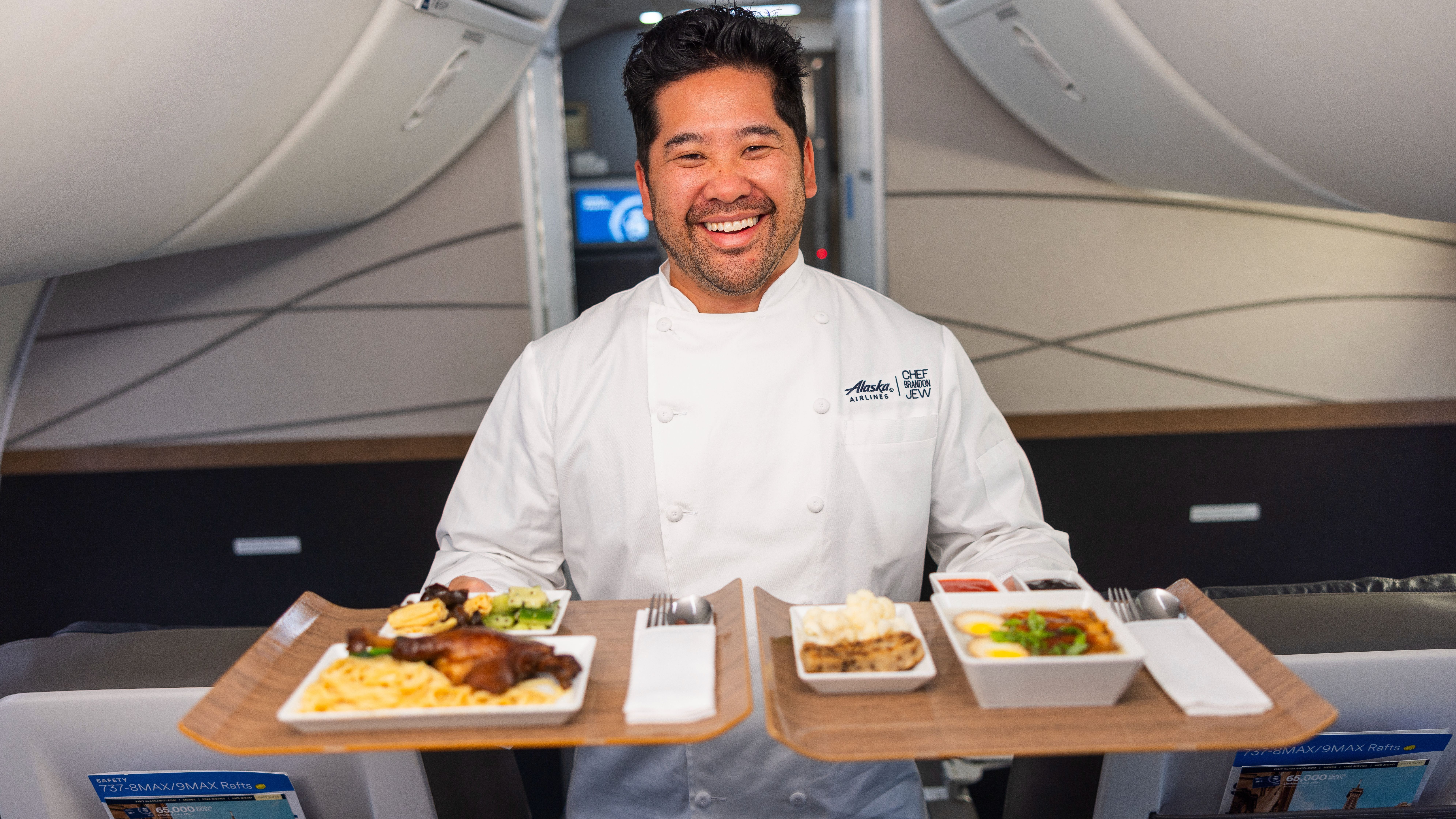 Alaska Airlines offers first-class Michelin meals on SFO-JFK routes