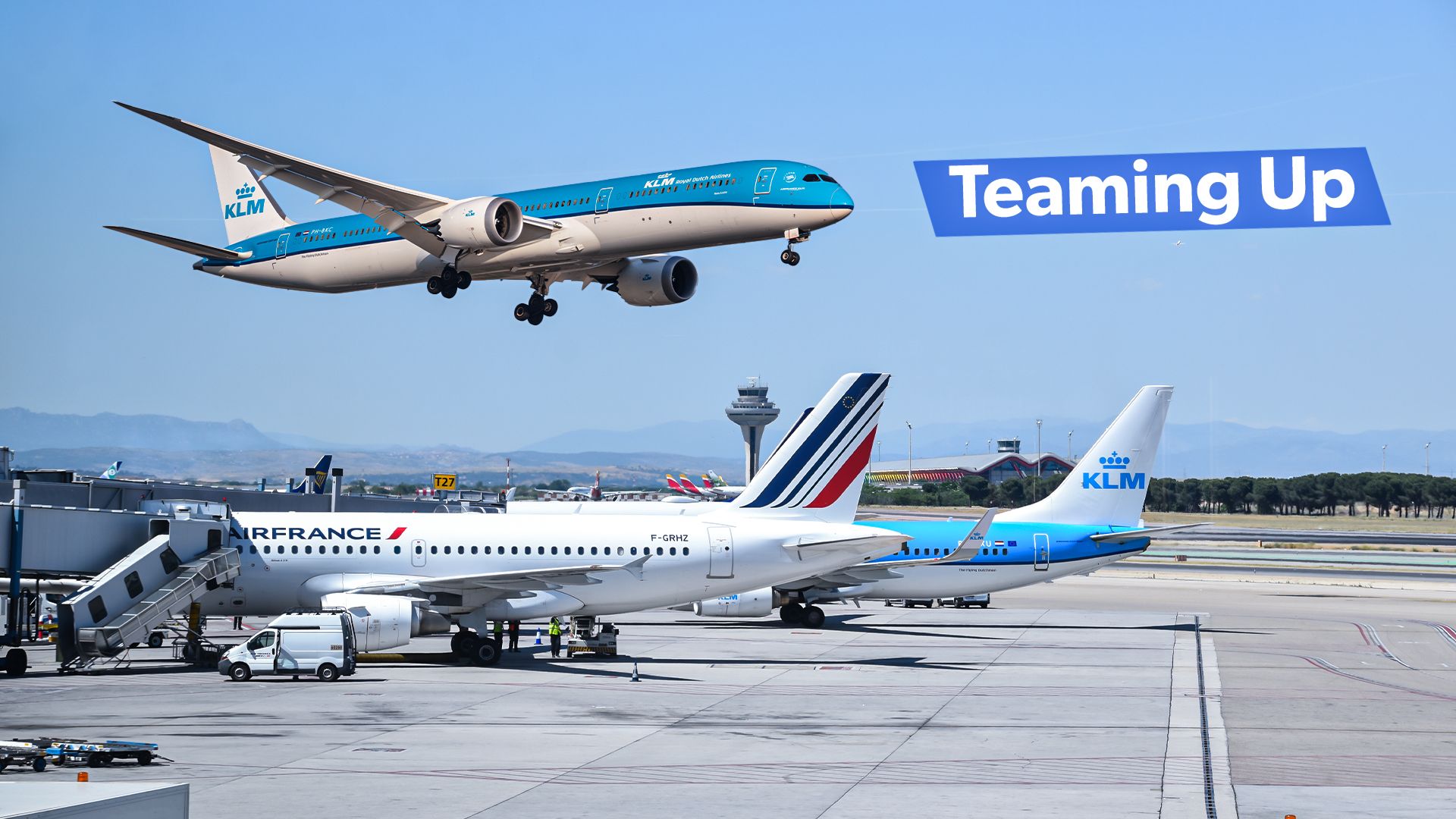 When and why did Air France and KLM merge?