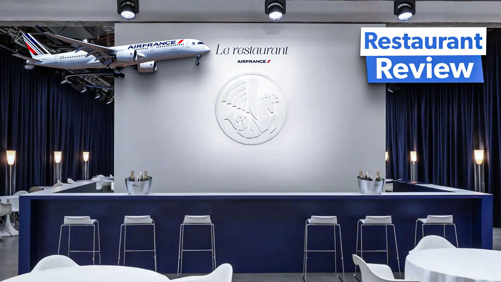 How was Air France’s Olympia restaurant?