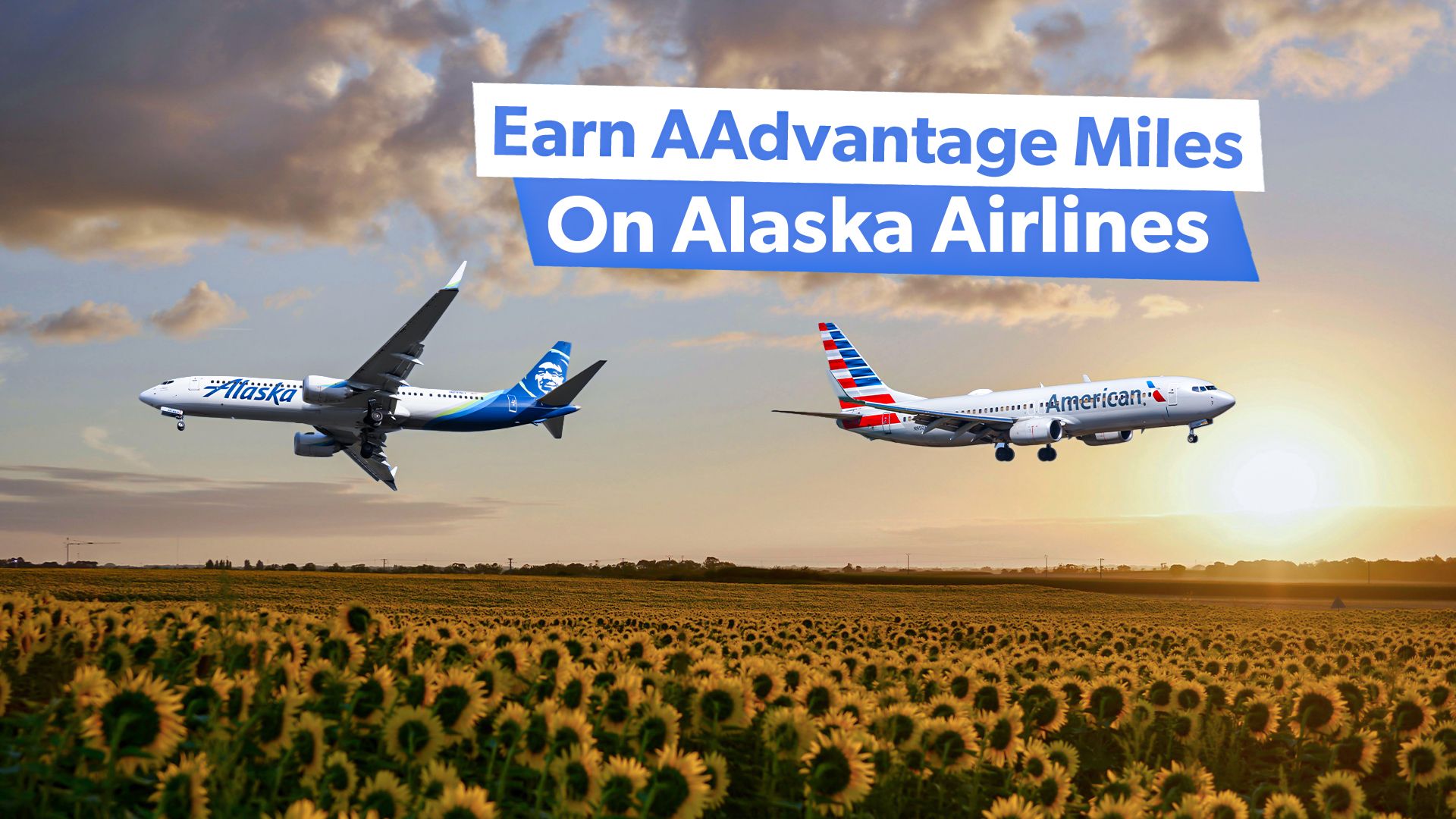 How to earn American Airlines AAdvantage miles on Alaska Airlines flights