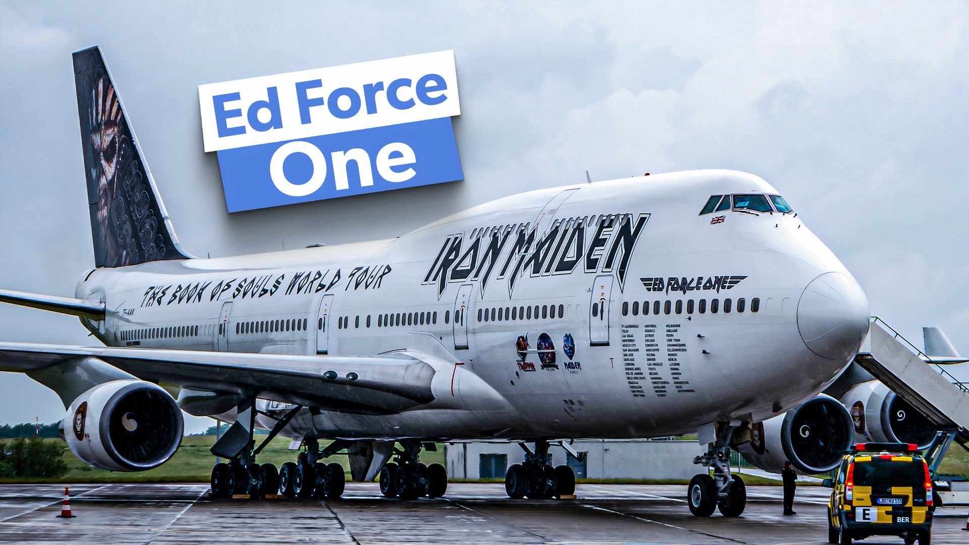 Ed Force One: A Look At The Iron Maiden's Iconic Private Jets