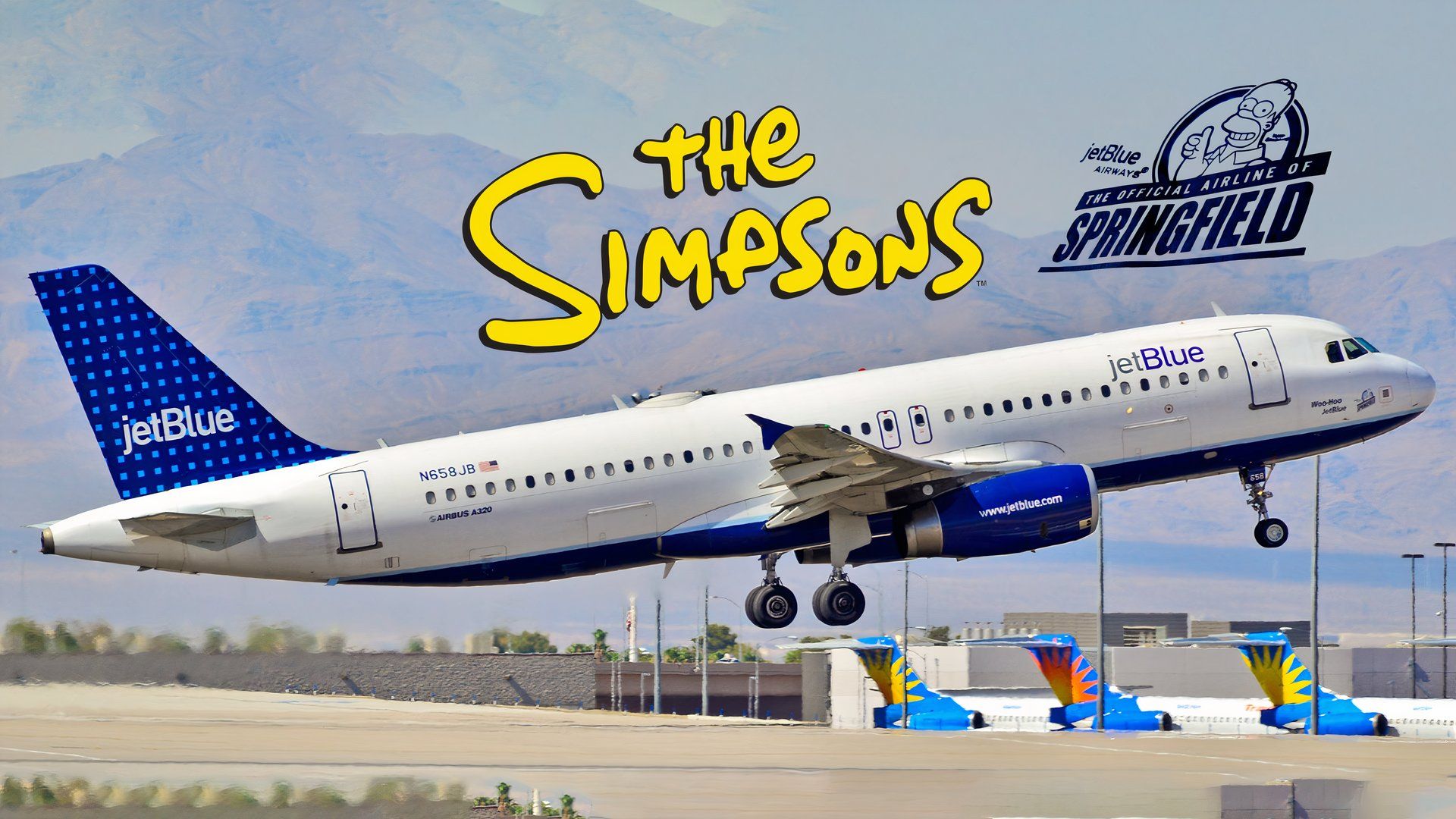 When JetBlue was named the “Official Airline of Springfield” for the Simpsons Movie