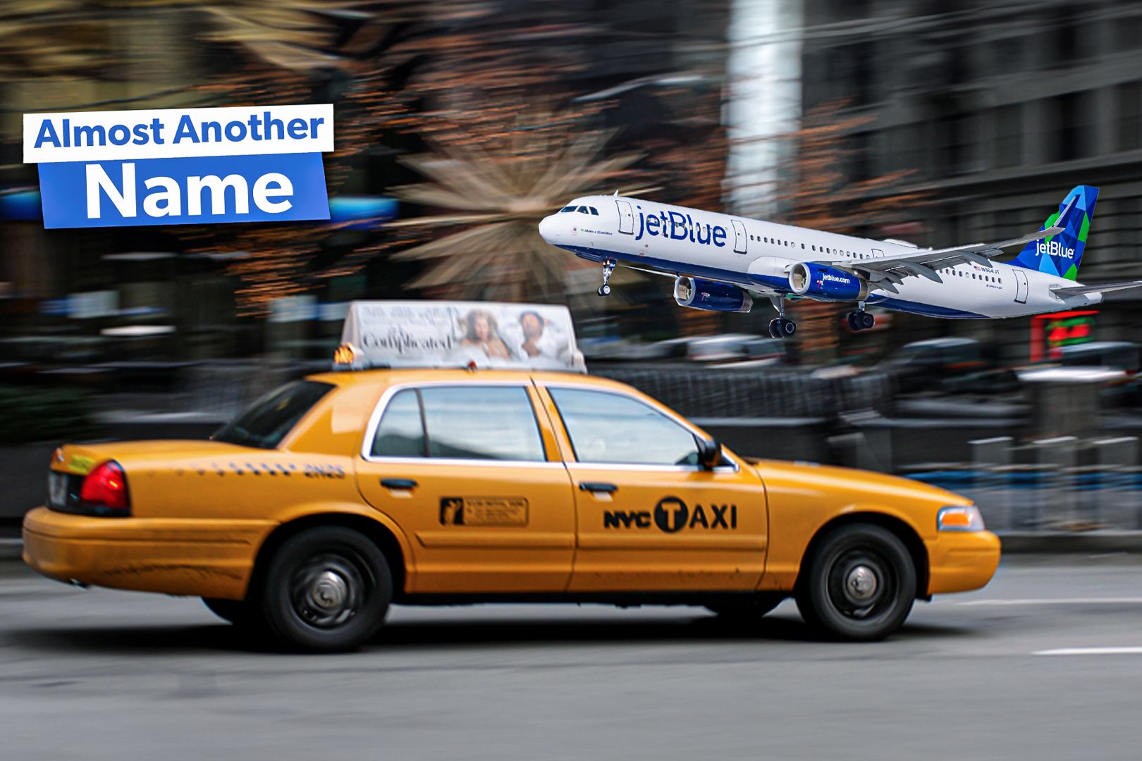 JetBlue Taxi Name Custom Thumbnail