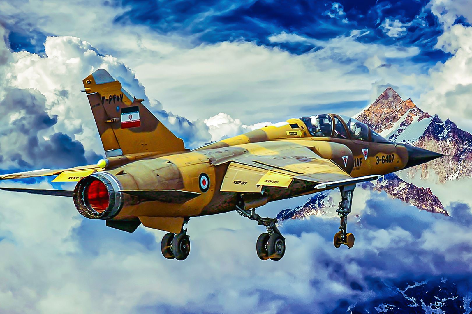 Iran Air Force Mirage Custom Thumbnail