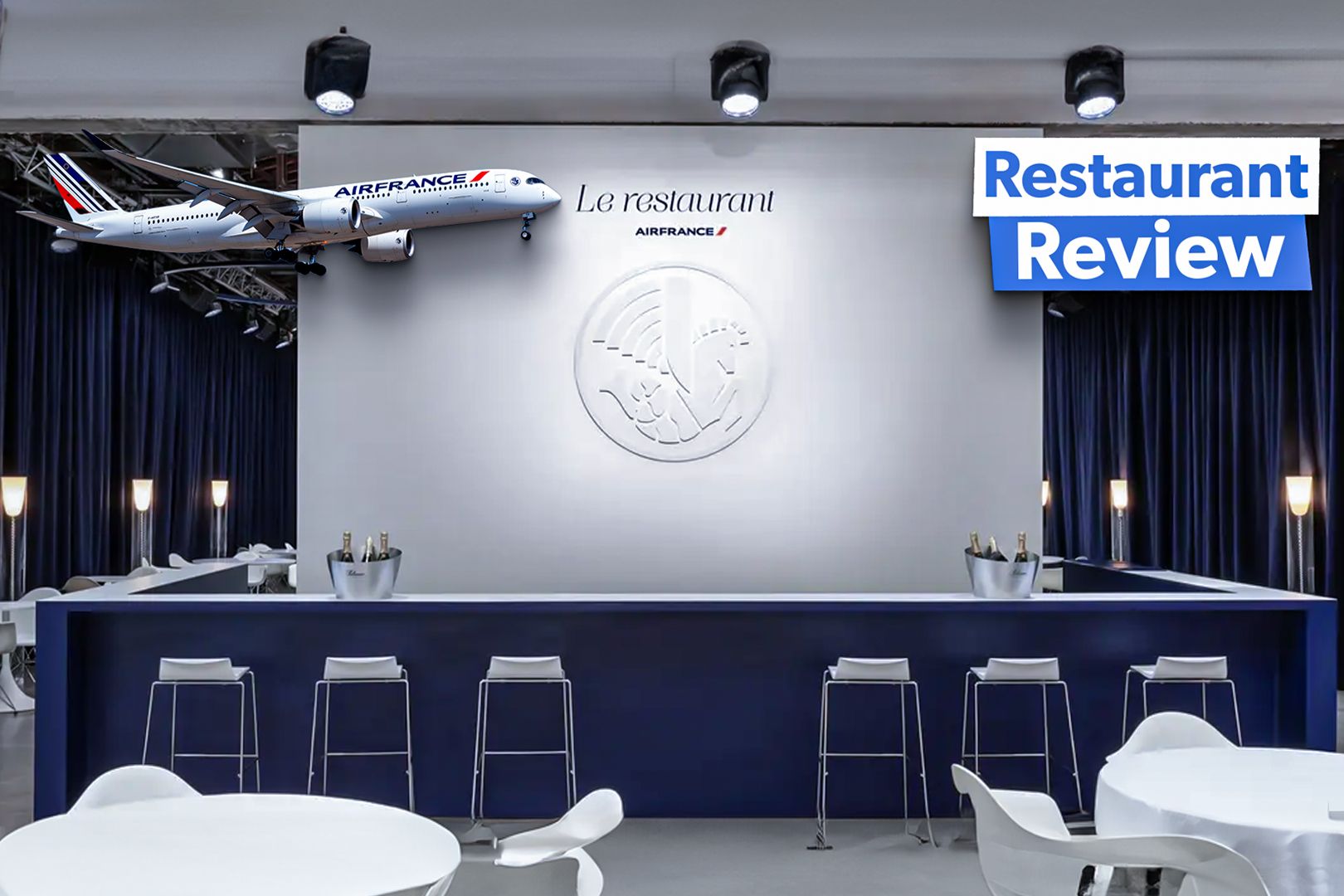 What Was Air France's Olympics Restaurant Like?