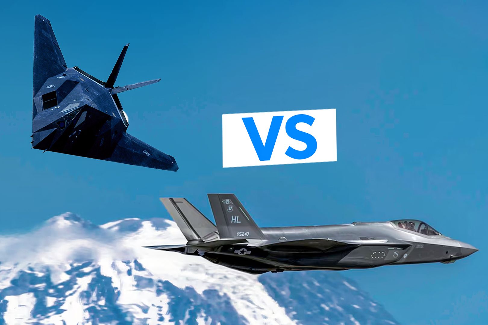 F-35 Lightning II Vs F-117 Nighthawk: Stealth Fighter Showdown