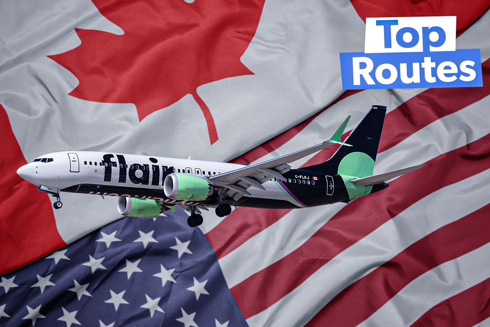 19 Years Of Operations: Examining Flair Airlines' Current US-Bound Routes