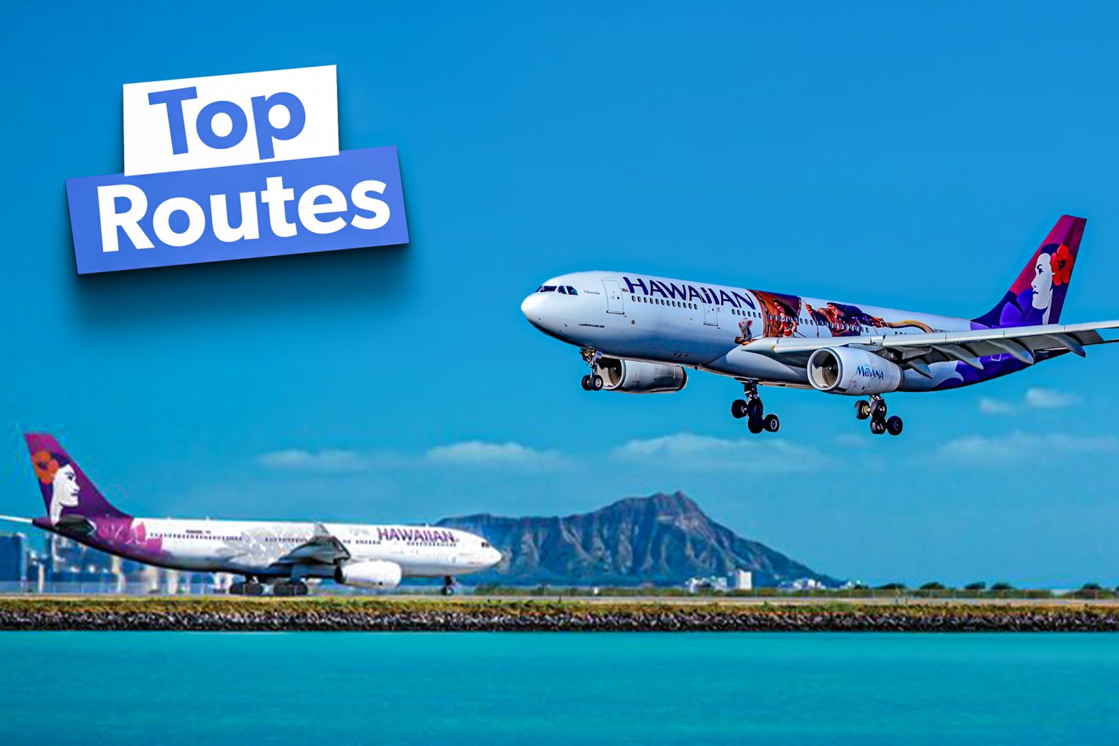 Top 5: These Are Hawaiian Airlines' Airbus A330 Routes With The Most Available Seat Miles