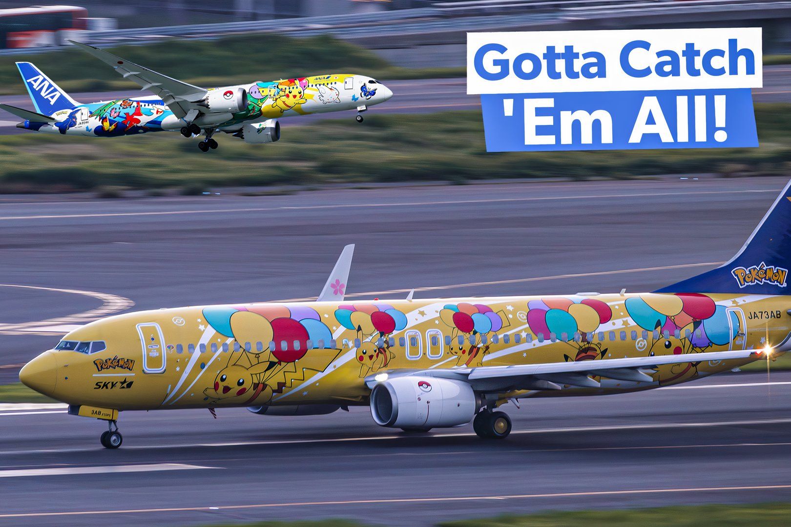 Examined: The 6 Airlines Operating Pokemon-Liveried Jets & Where They Fly