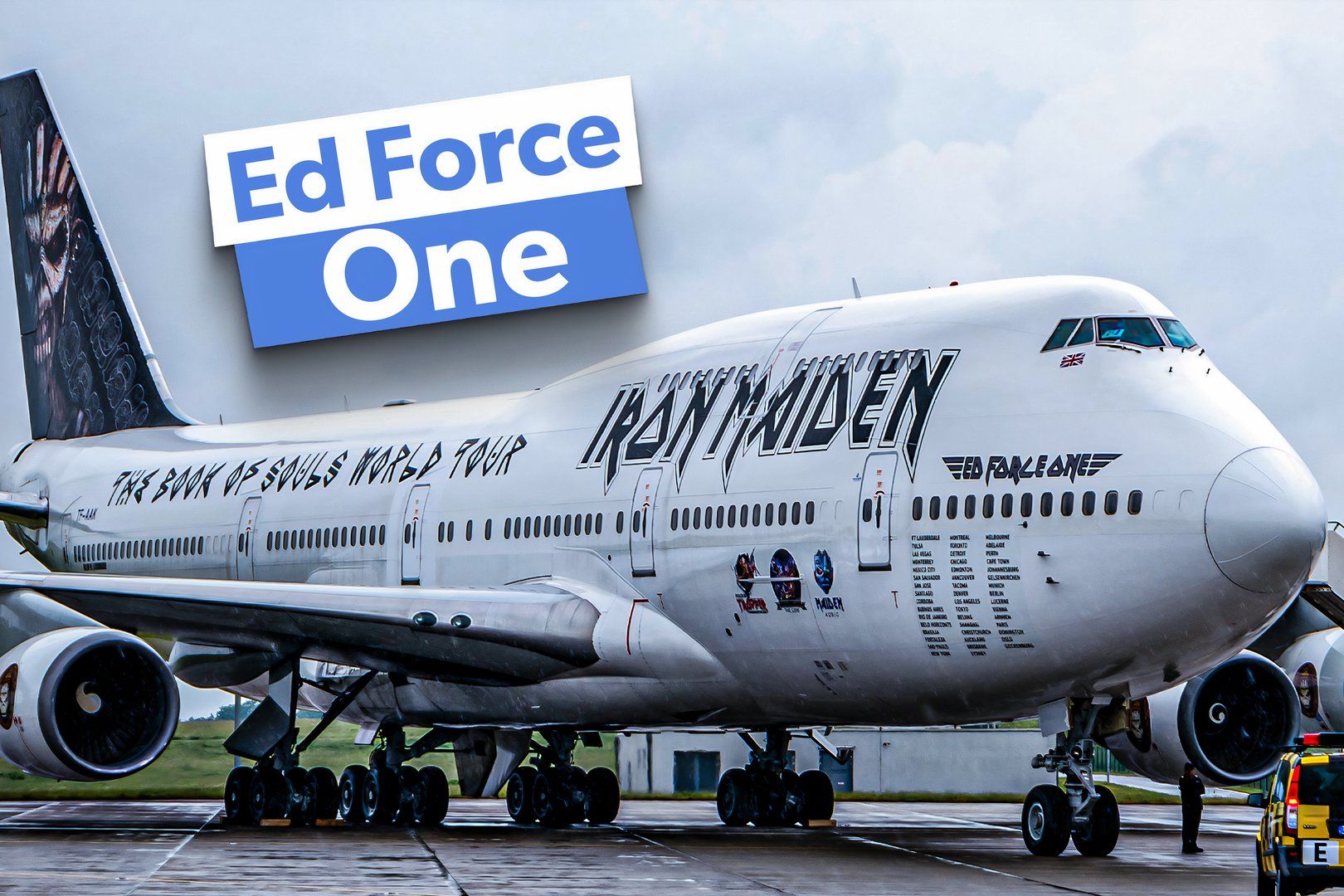 Ed Force One: A Look At The Iron Maiden's Iconic Private Jets