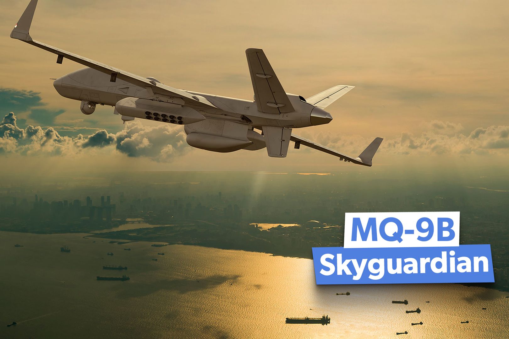 通用原子公司 MQ-9B 天空衛士客製化縮圖