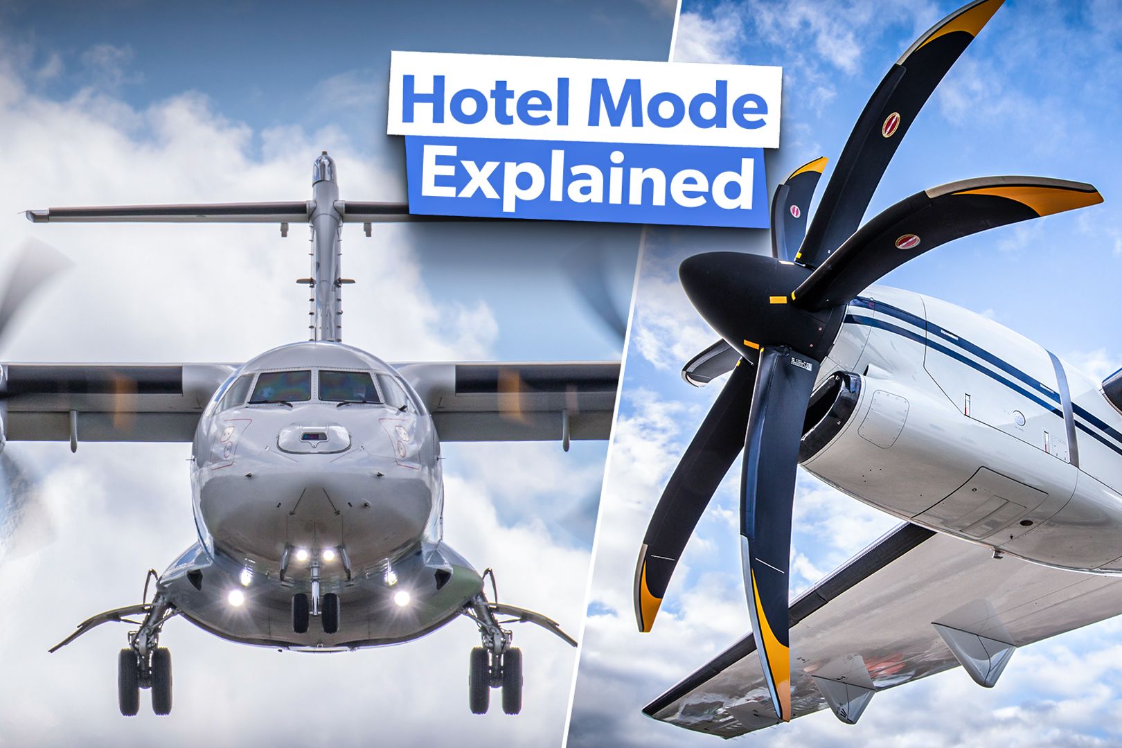 Explained: 'Hotel Mode' On ATR Turboprop Engines