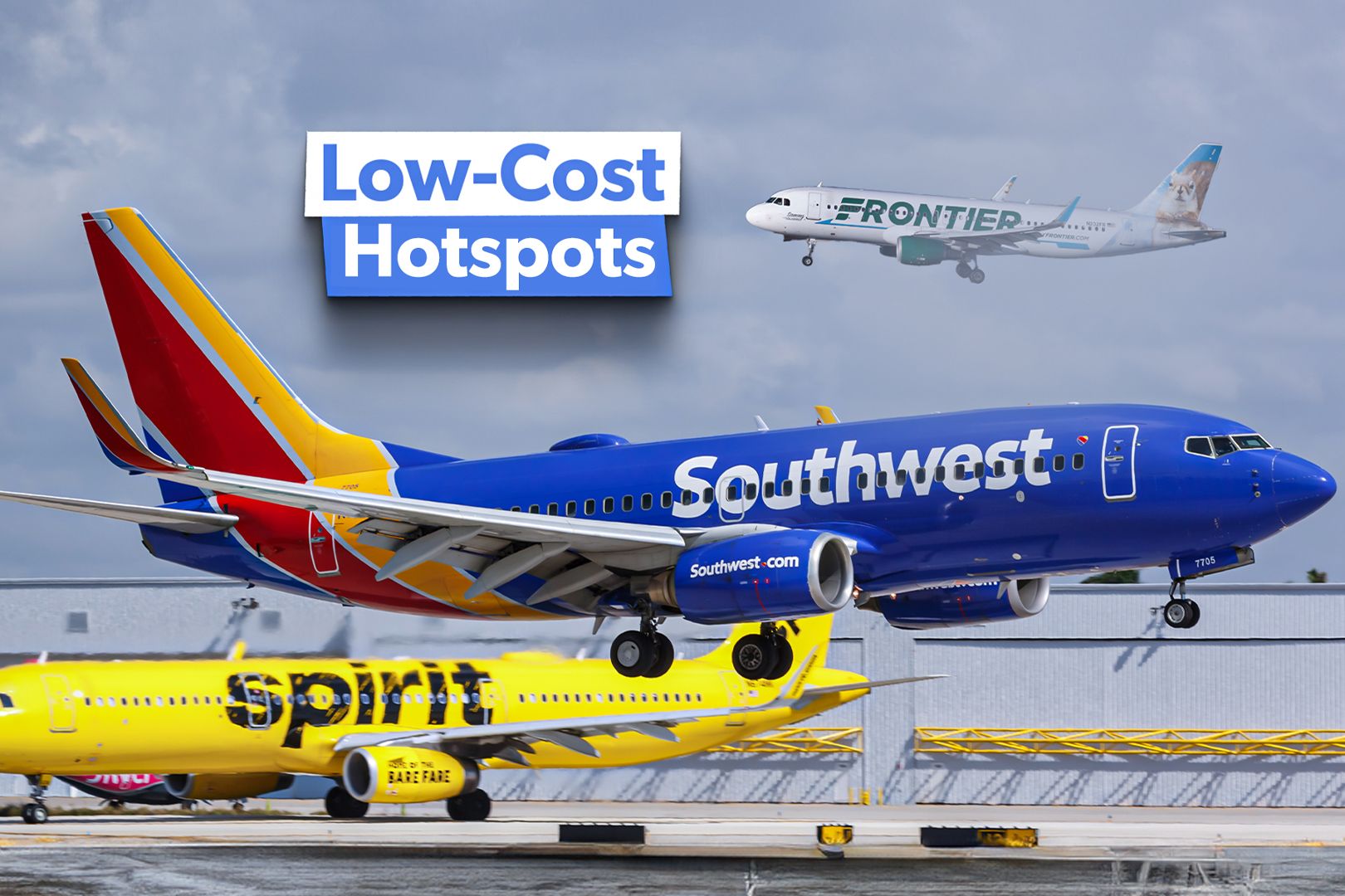 Top 5: The US States With The Most Seats On Low-Cost Flights