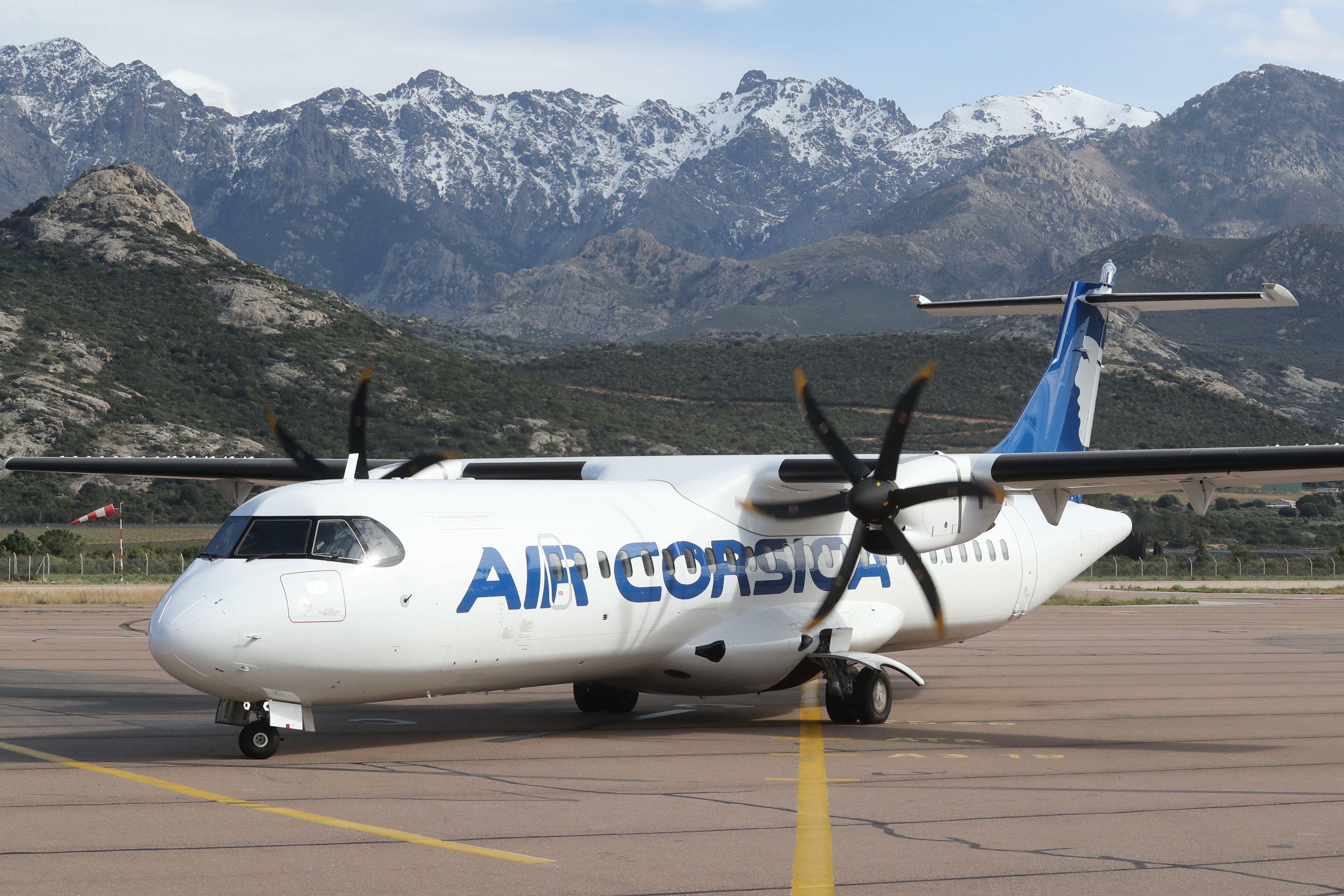 ATR Celebrates 1,700th Delivery With Air Corsica 72-600