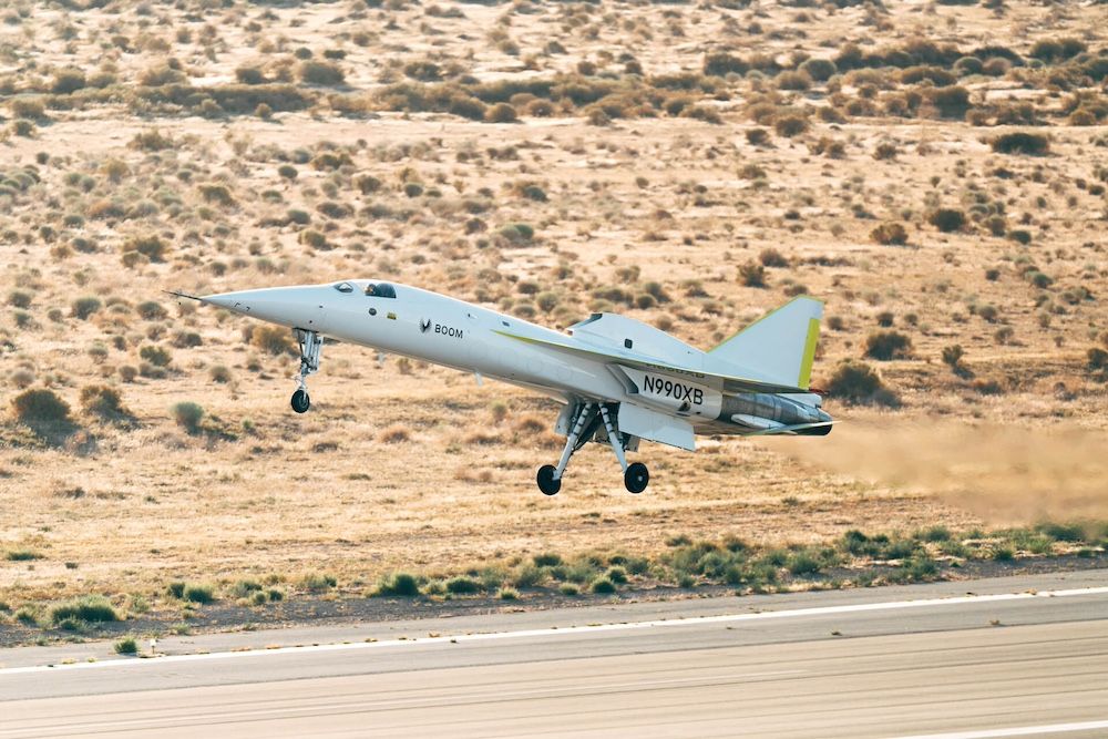 Boom Supersonic Completes 2nd XB-1 Test Flight At Mojave Air & Space Port