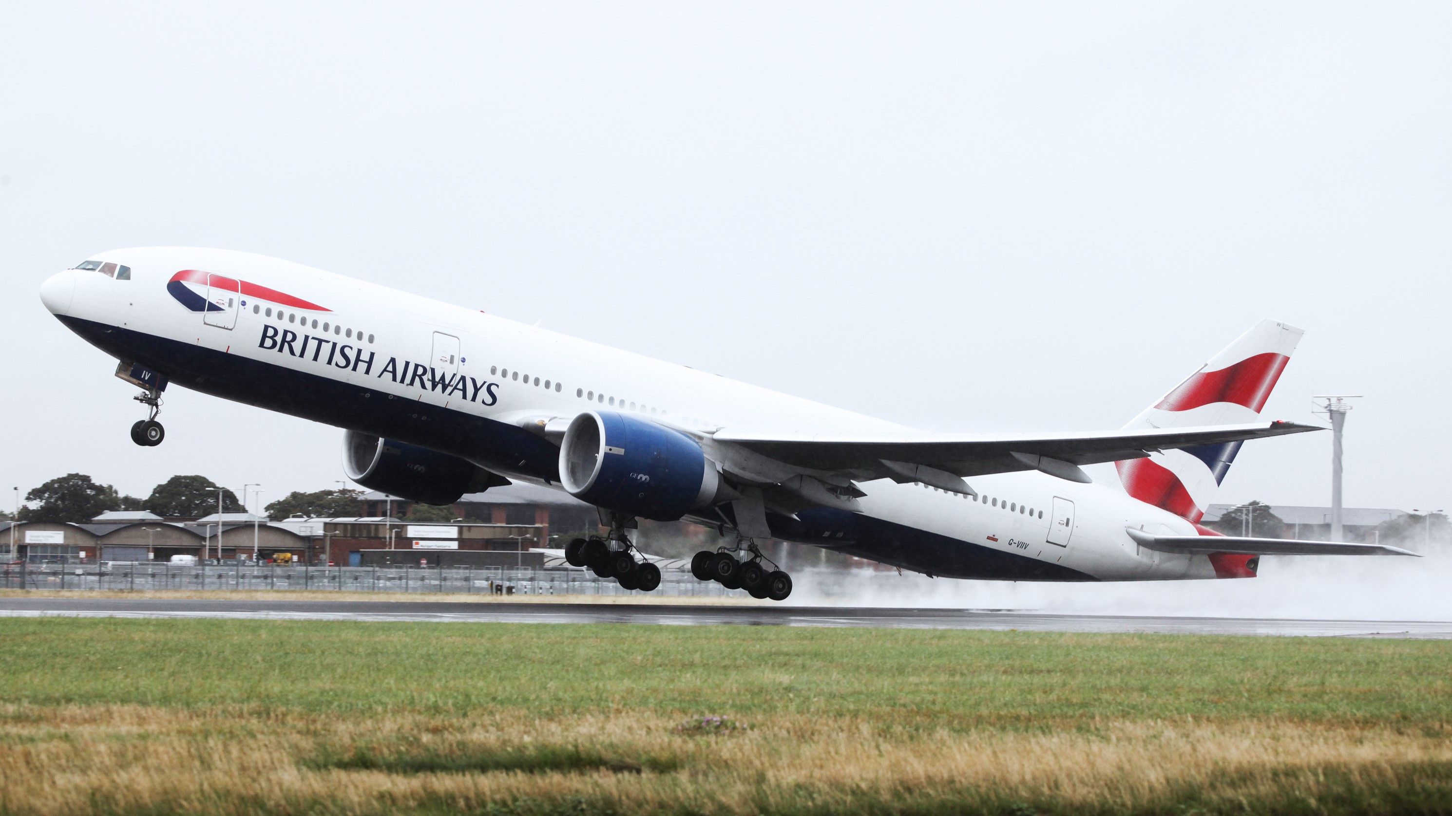 British Airways Boeing 777 taking off