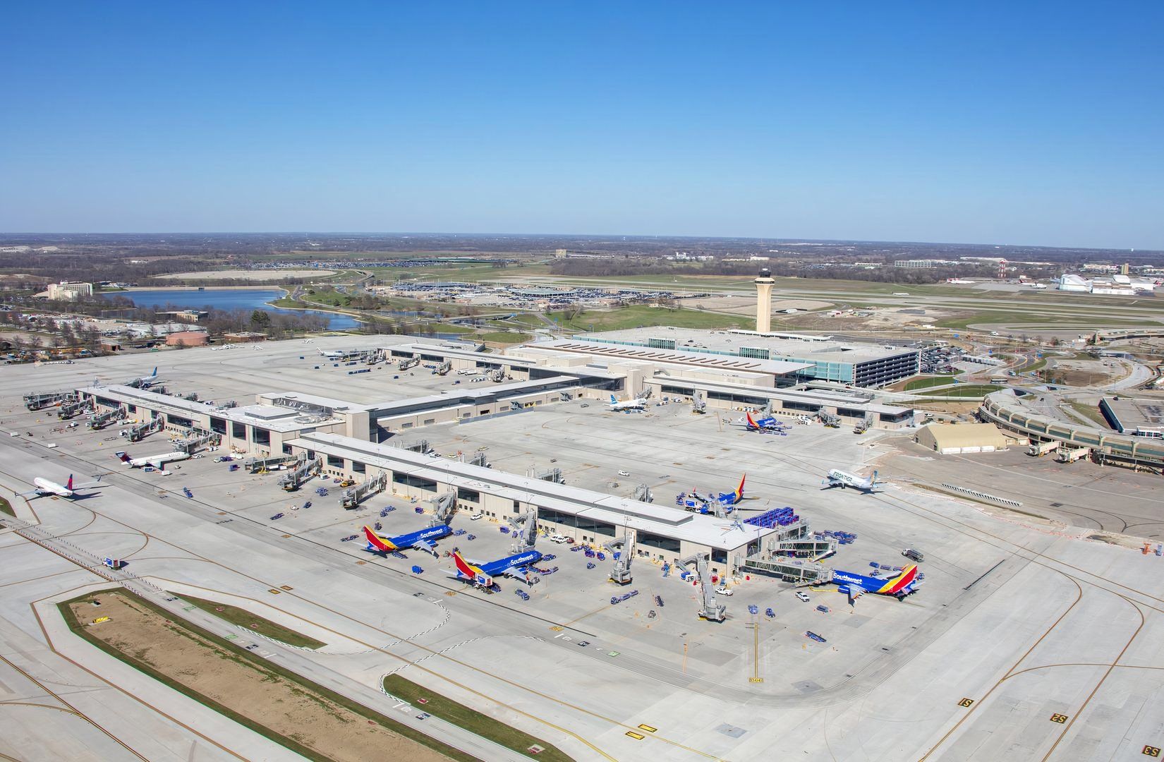 Kansas City Airport new terminal