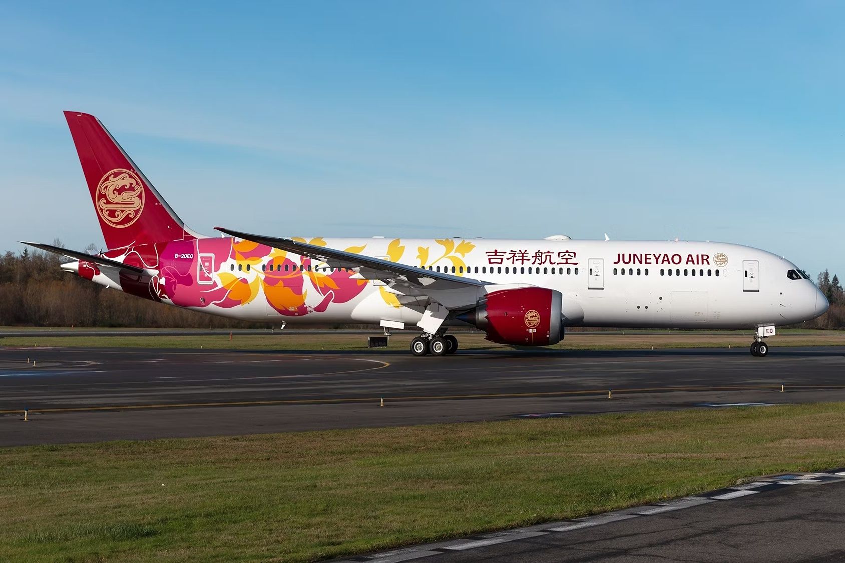 Juneyao Airlines Launches Boeing 787-9s Shanghai To Melbourne