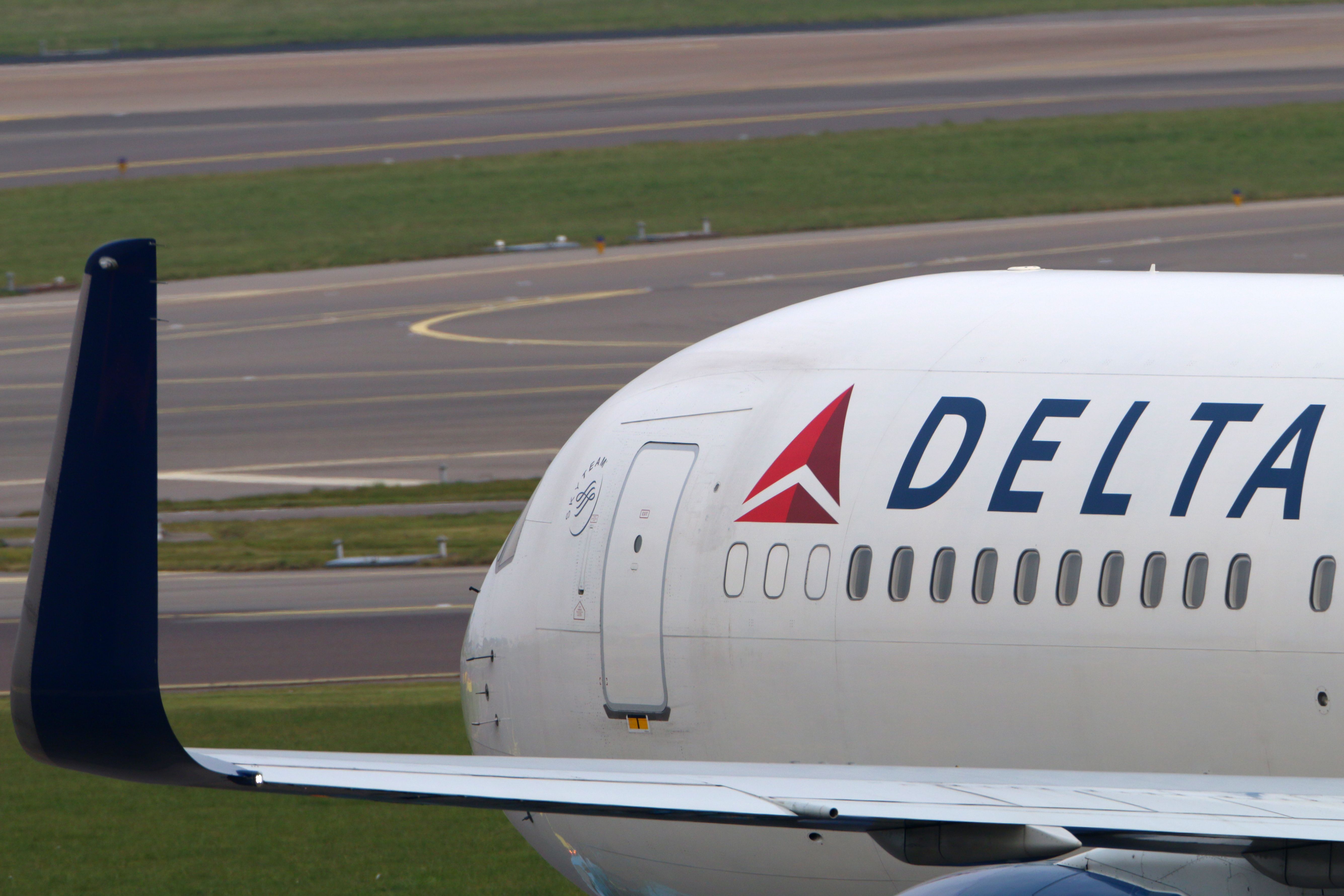 Delta Air Lines Boeing 767 at AMS shutterstock_506395657