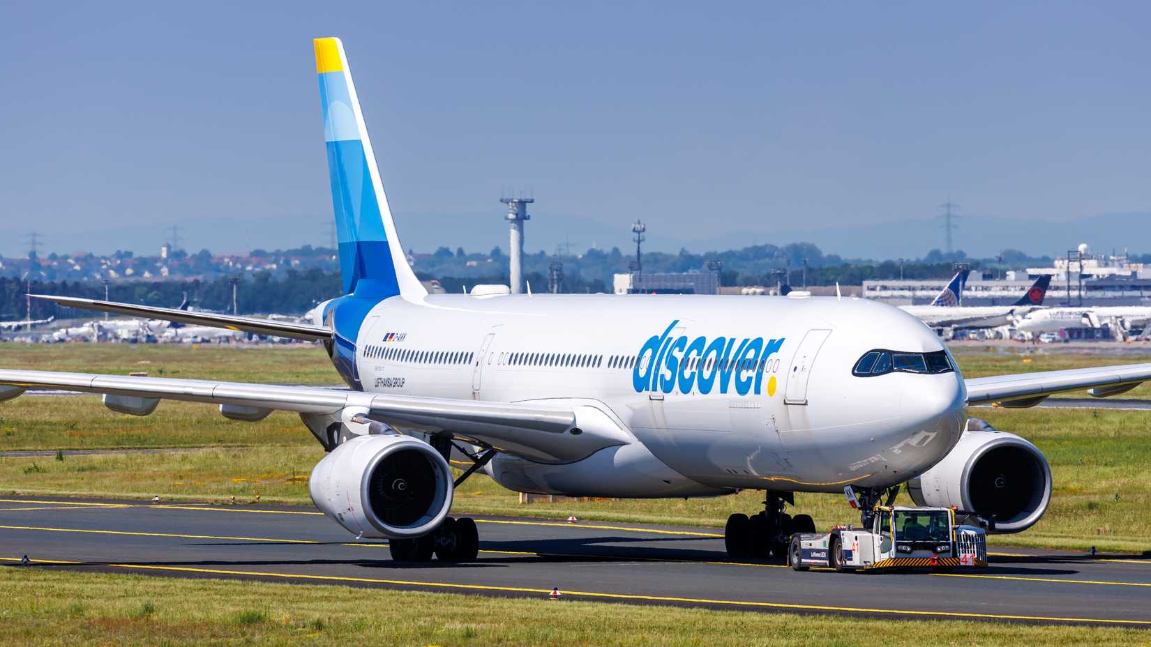 This US Airport Welcomes New Discover Airlines' Transatlantic Airbus ...
