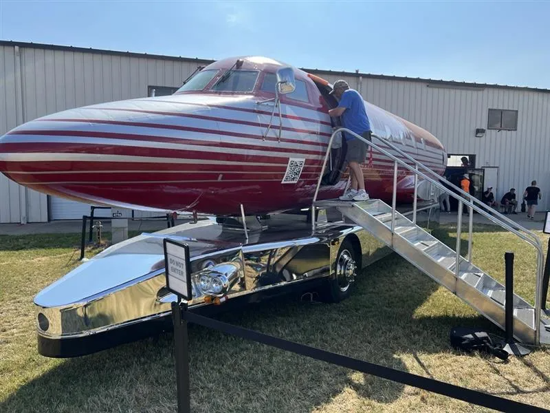 Elvis Jet RV at oshkosh