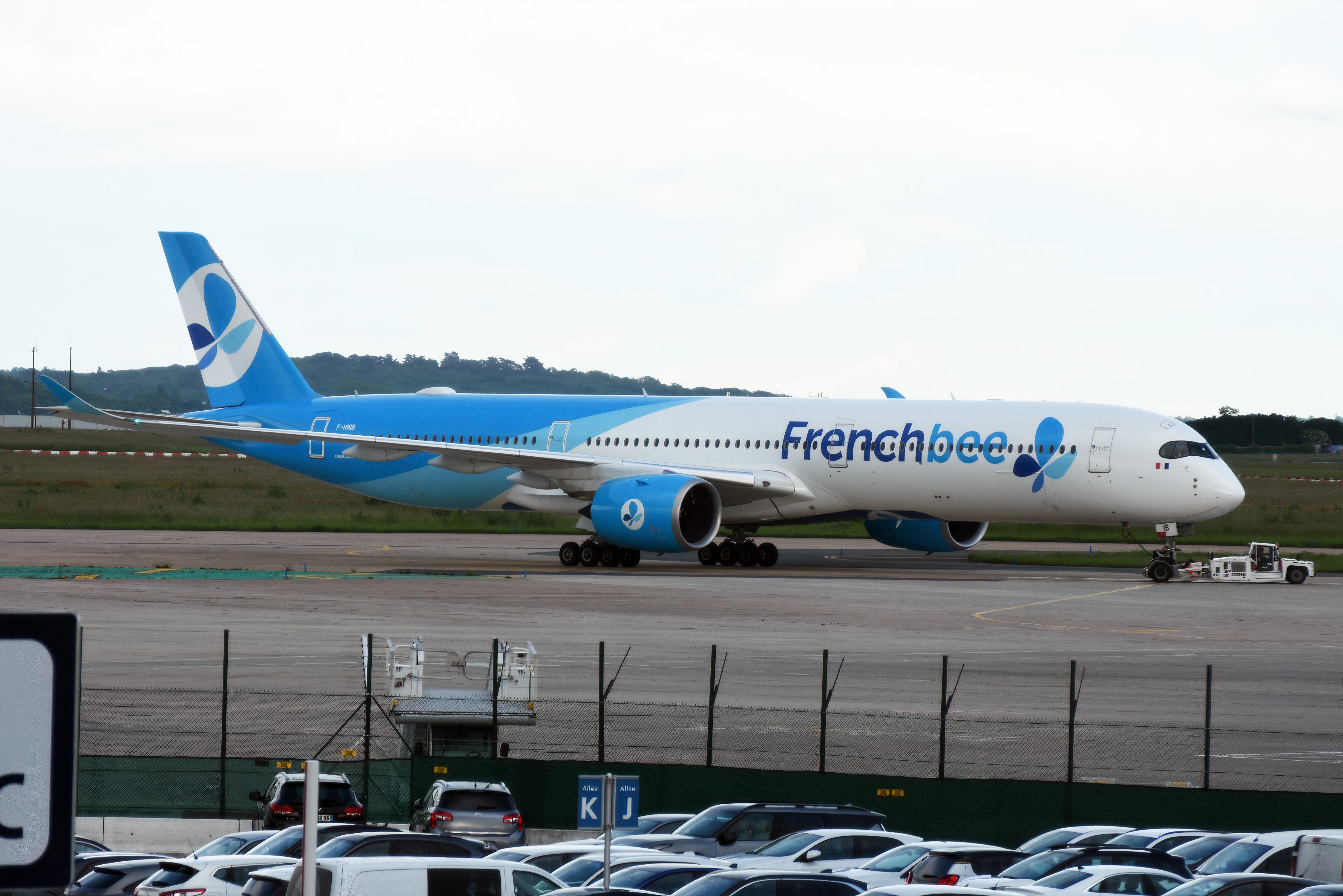 French Bee A350-1000 on the ground