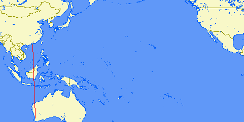 gcmap HKG to PER