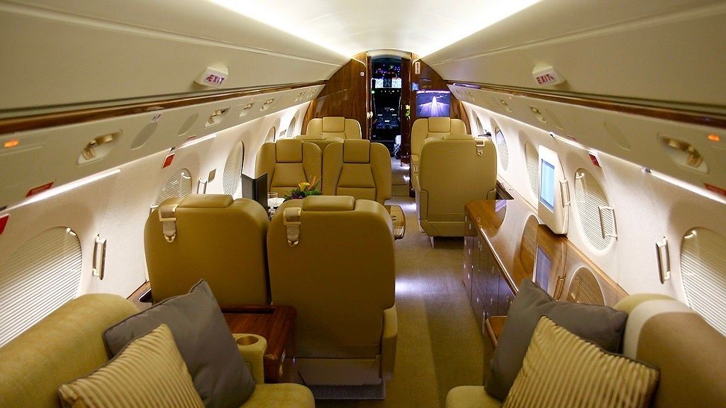 Gulfstream Aerospace G-V-SP Gulfstream G550 cabin