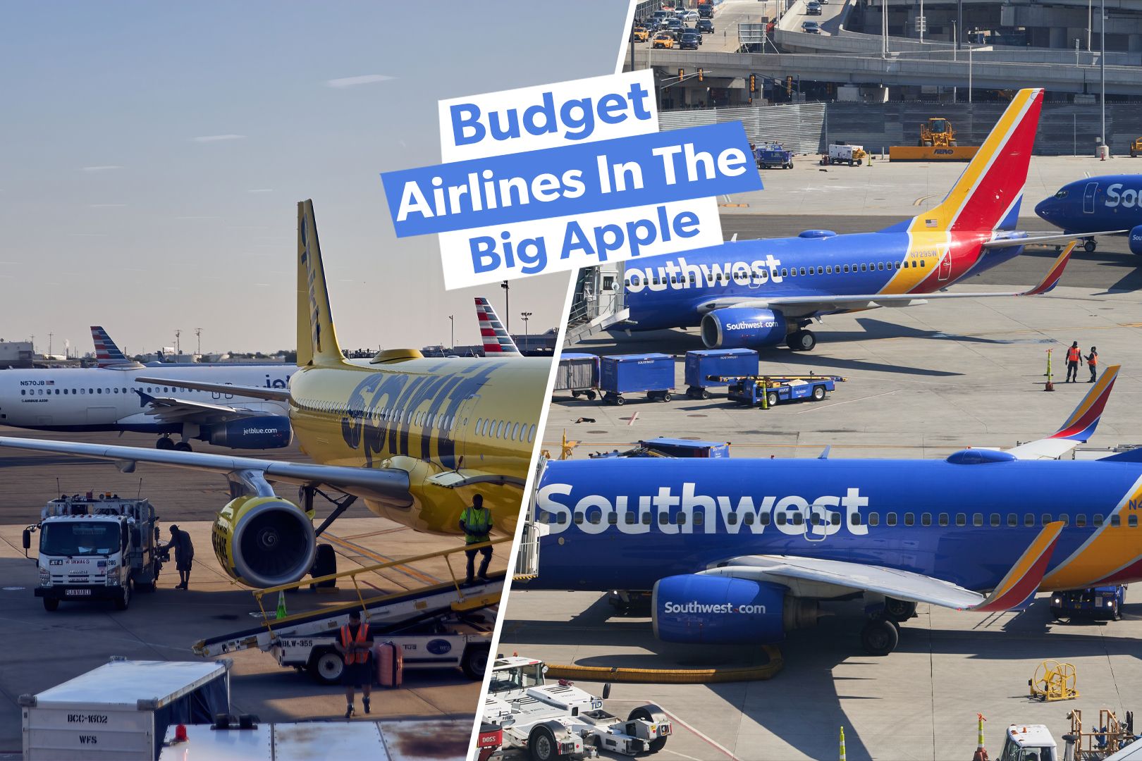 Here's How The New York Area's 3 Main Airports Compare In Terms Of Low-Cost Airlines' Market Share