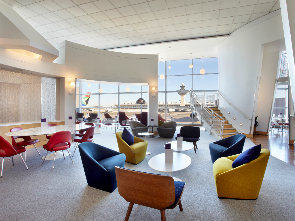 IAD Virgin Atlantic Clubhouse Lounge