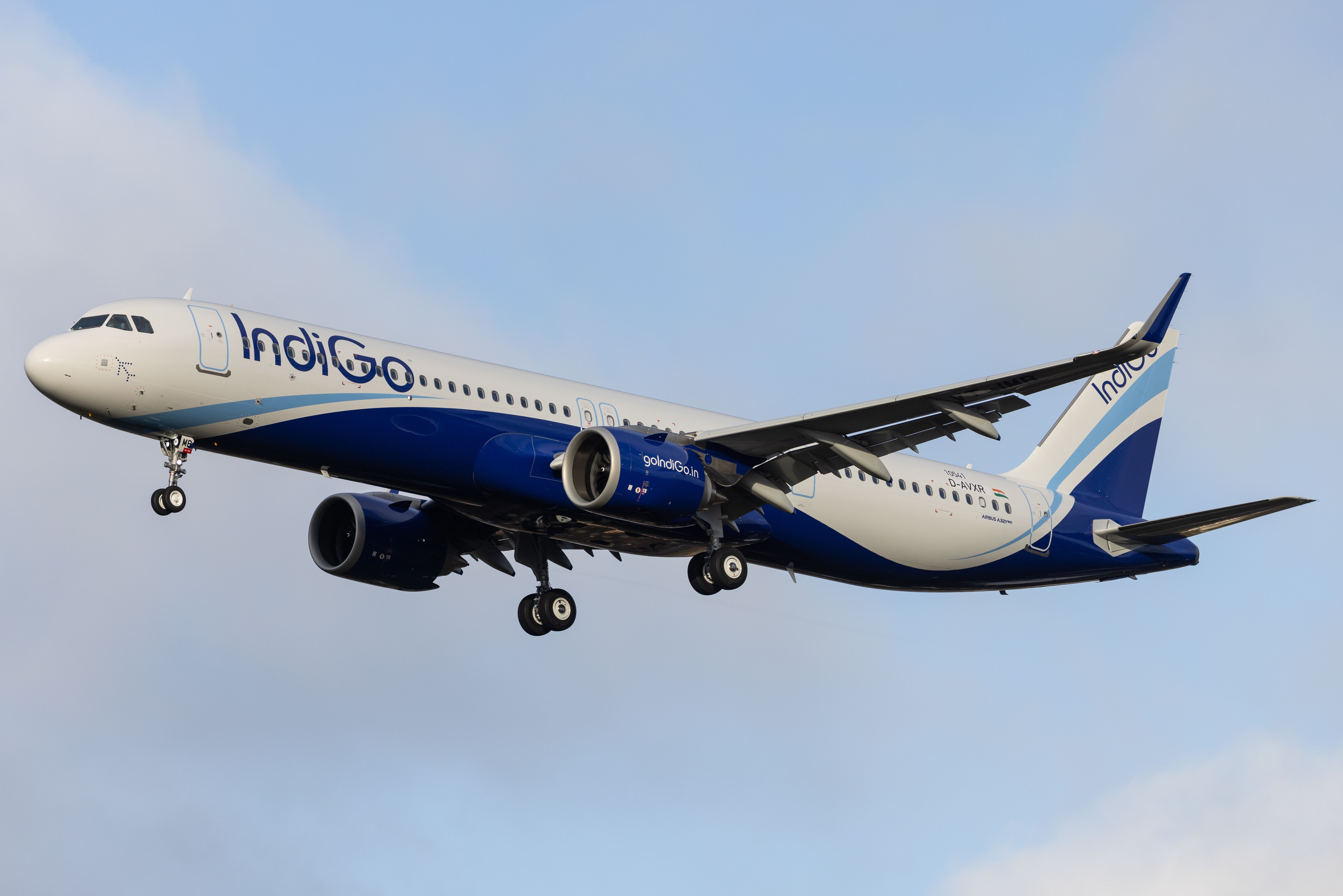 IndiGo Airbus A321neo shutterstock_2328533913