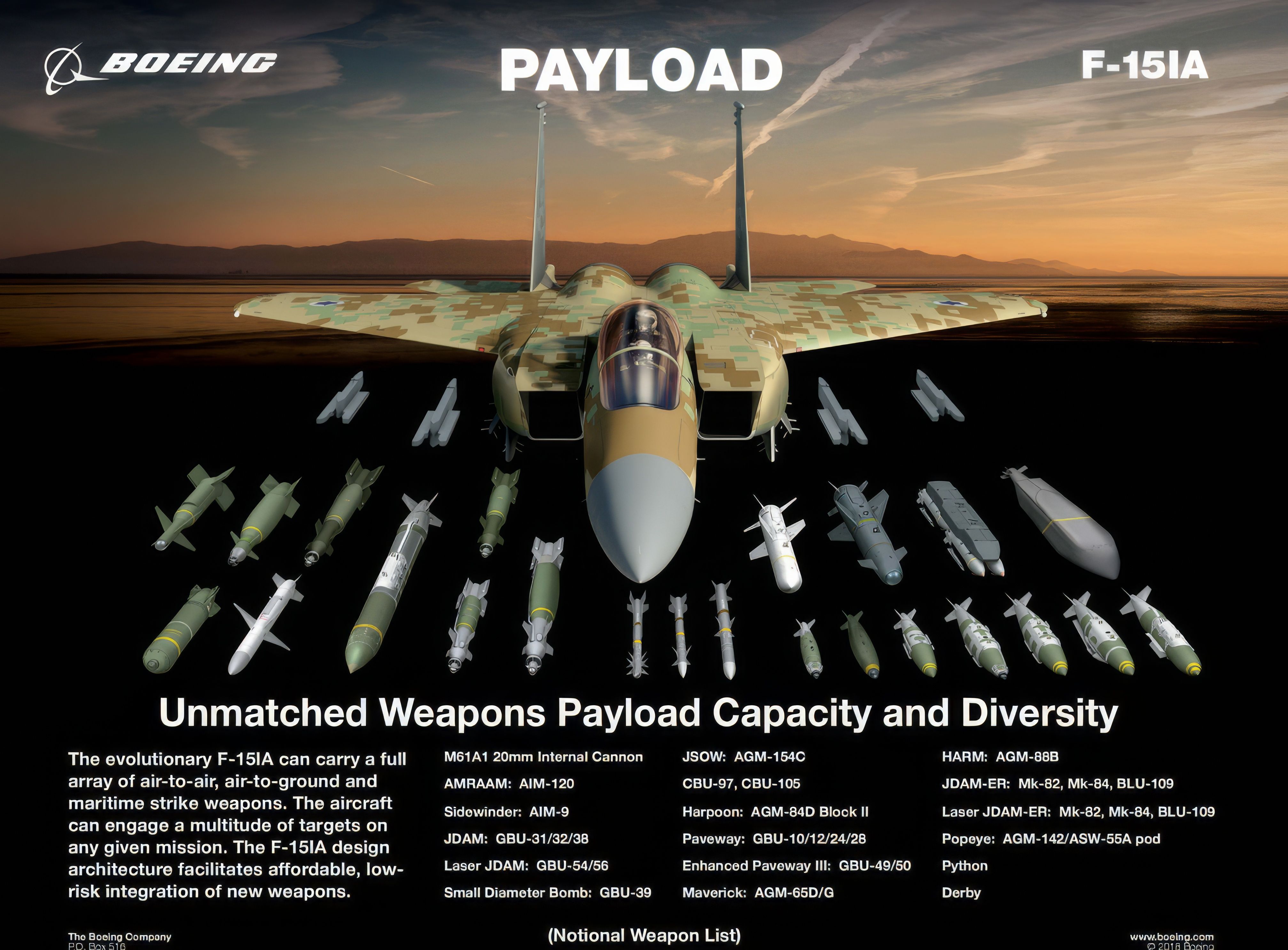 Israeli F-15AI payload Topaz