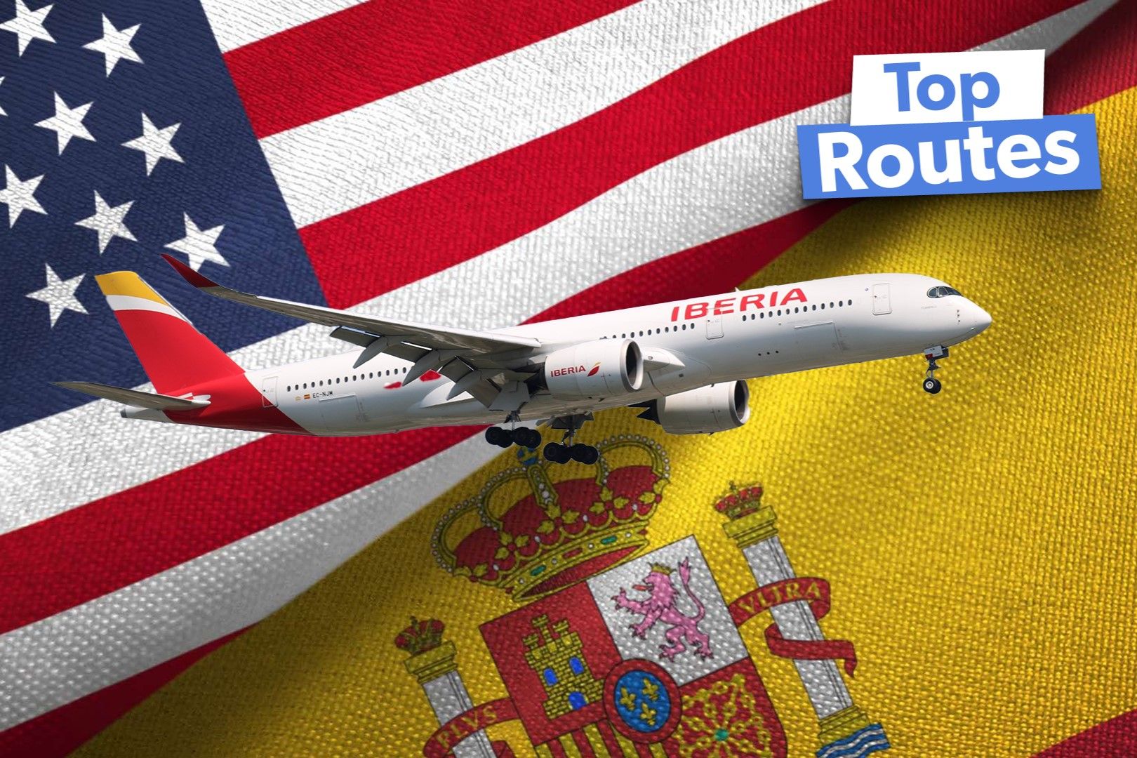 Top 5: Iberia's Leading US Routes By Available Seat Miles