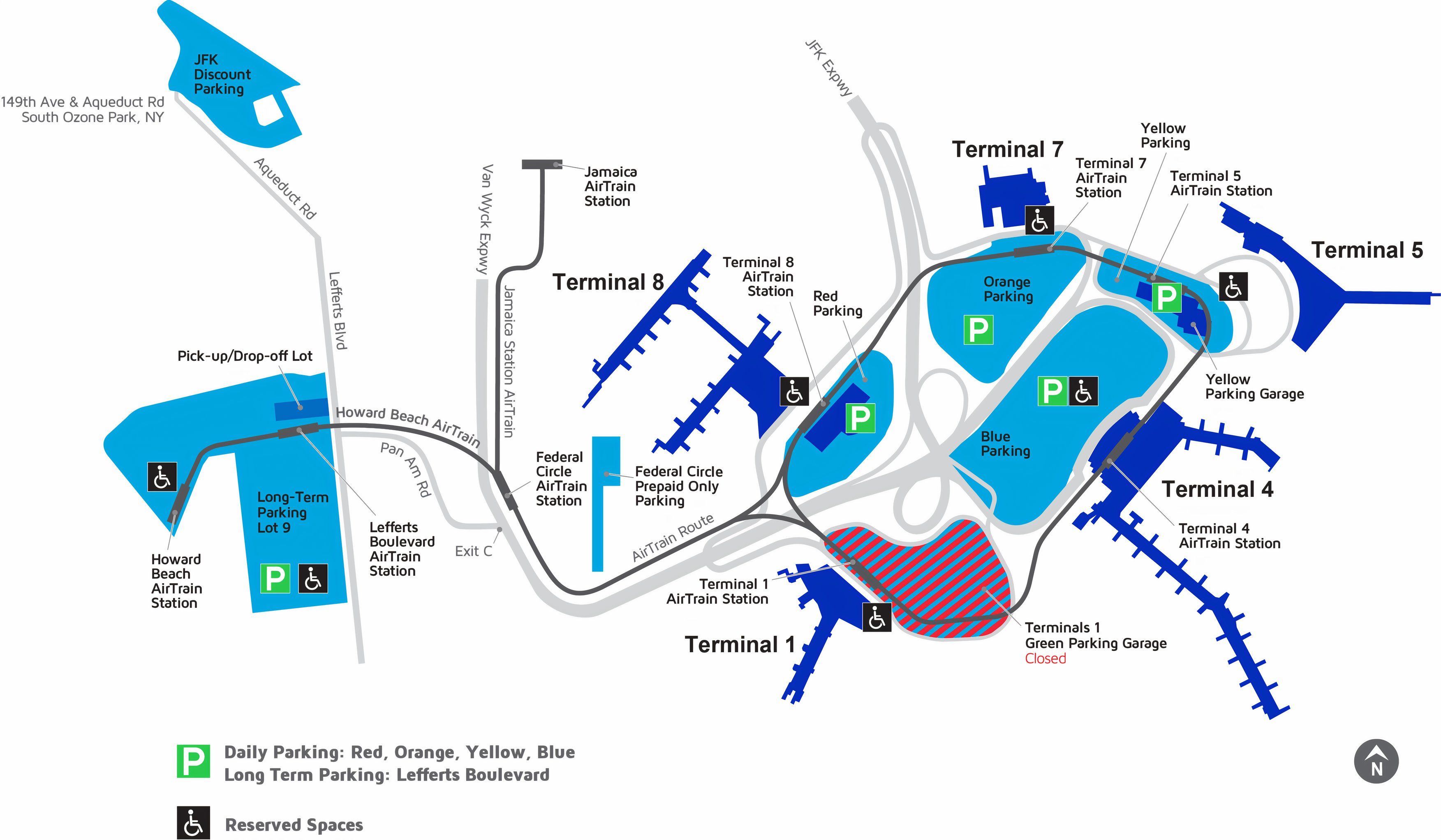 JFK Airport Map