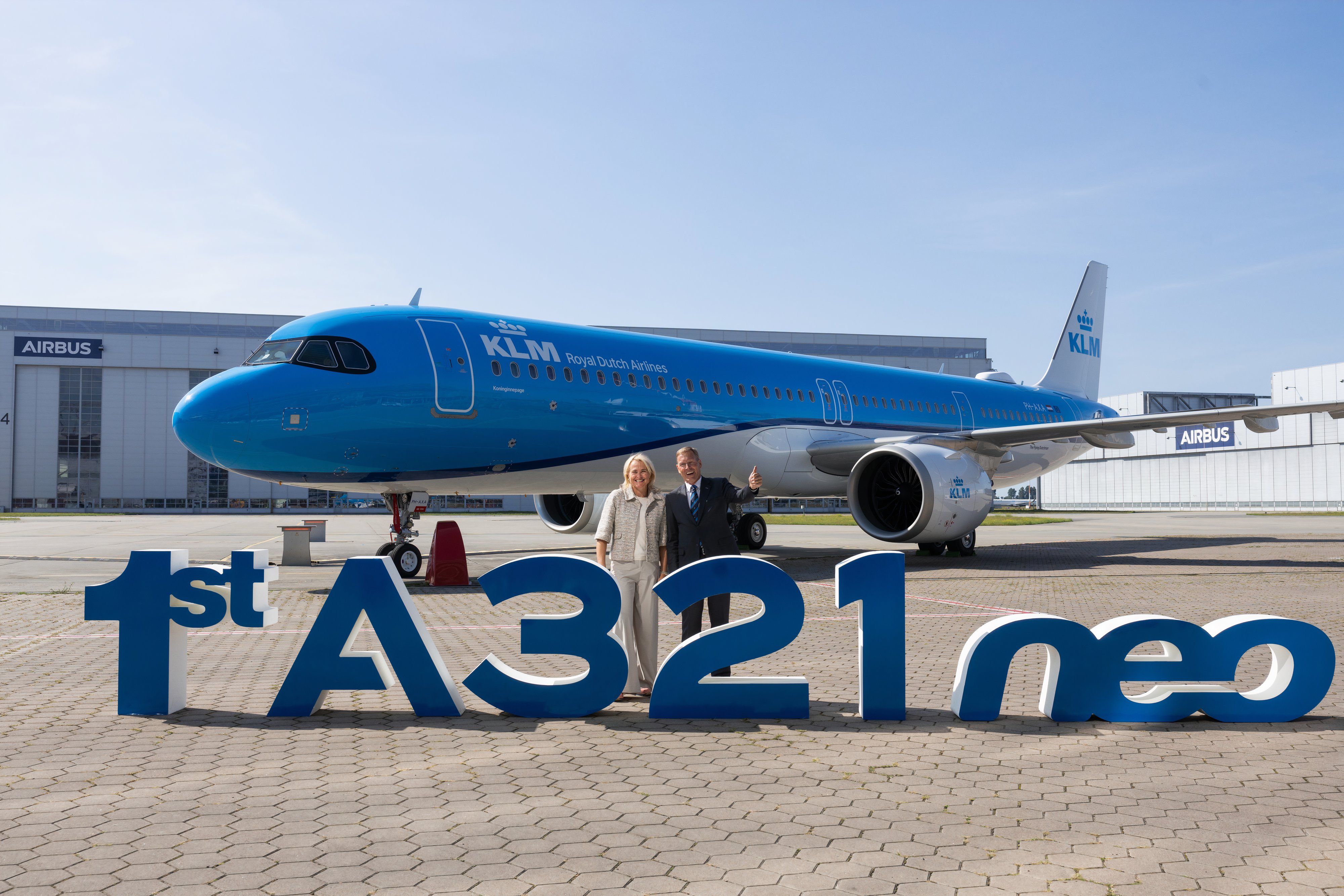 KLM Welcomes First Airbus A321neo Aircraft To Its Fleet